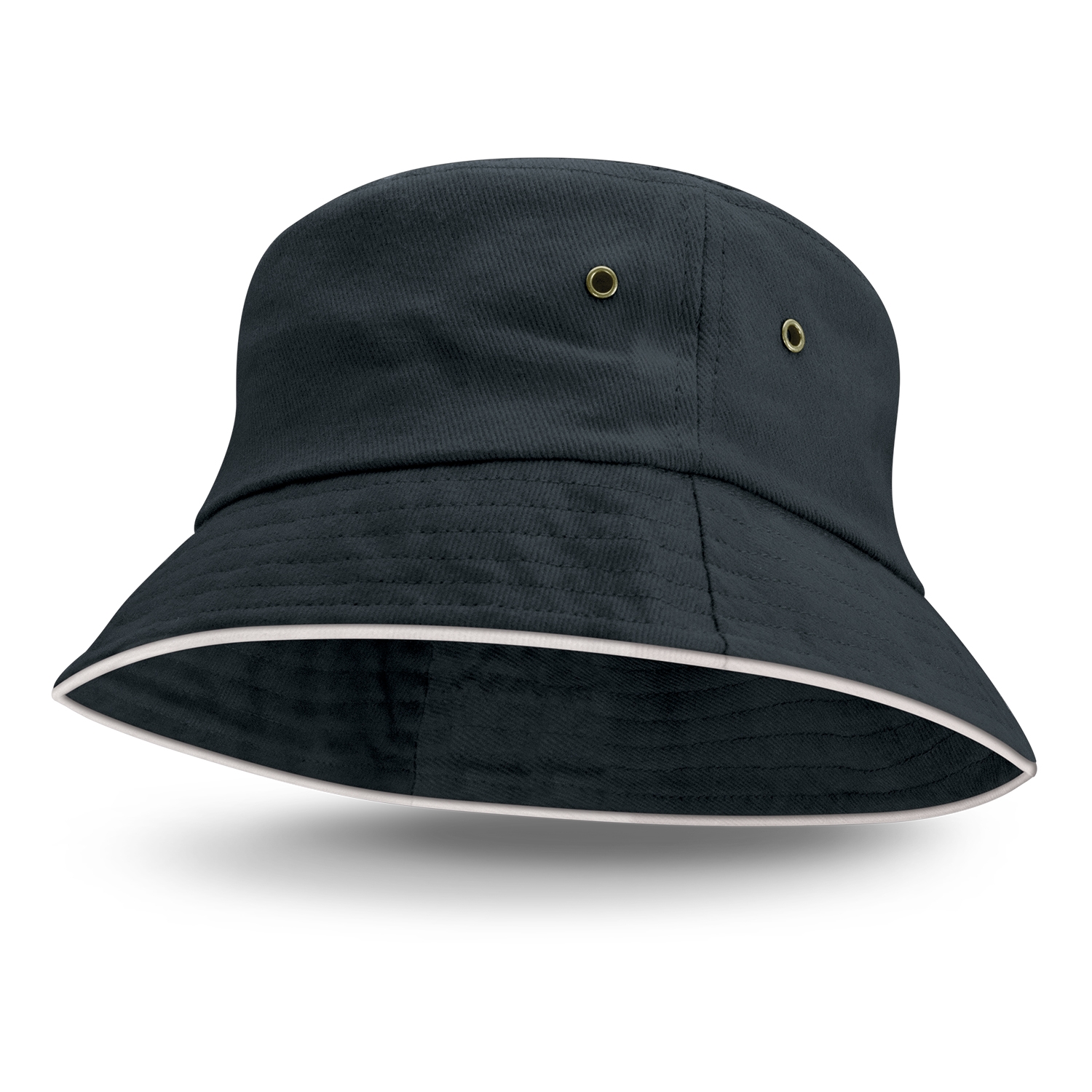Bondi Bucket Hat - White Sandwich Trim – Image 5