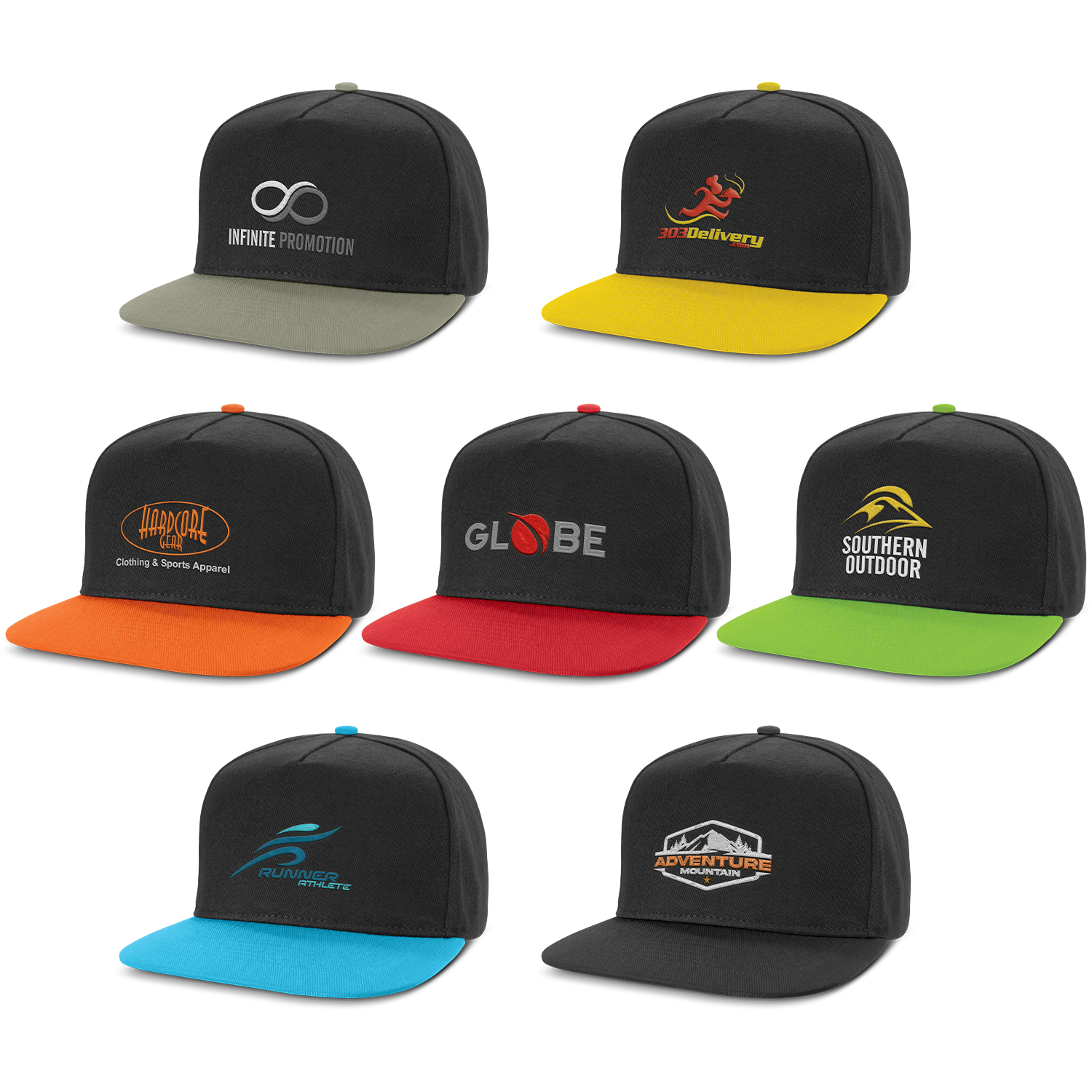 Crusade Flat Peak Cap – Image 1