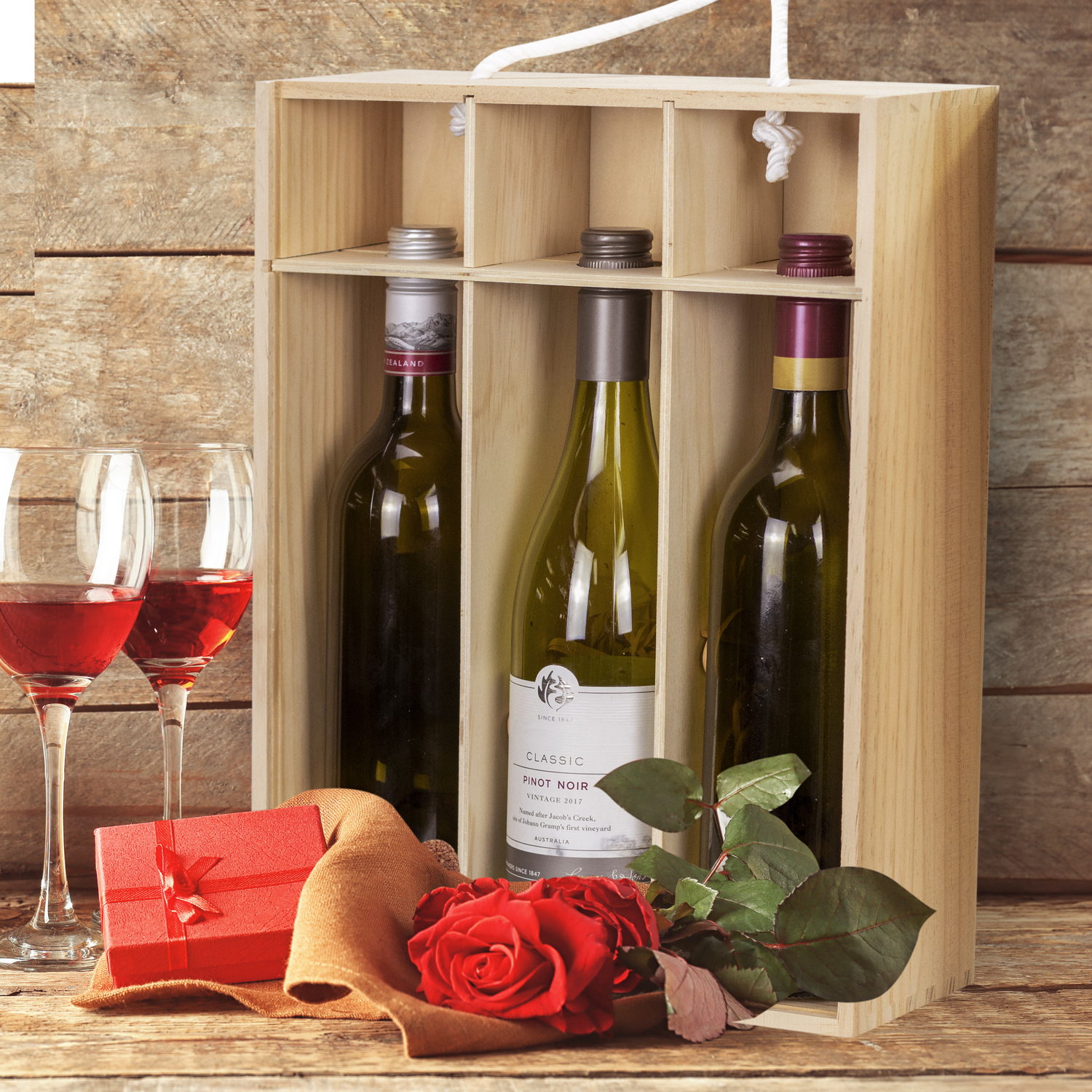 Tuscany Wine Gift Box - Triple – Image 6