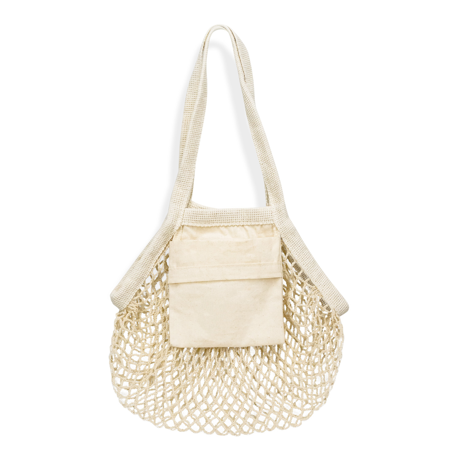 Cotton Mesh Foldaway Tote Bag - Small – Image 2