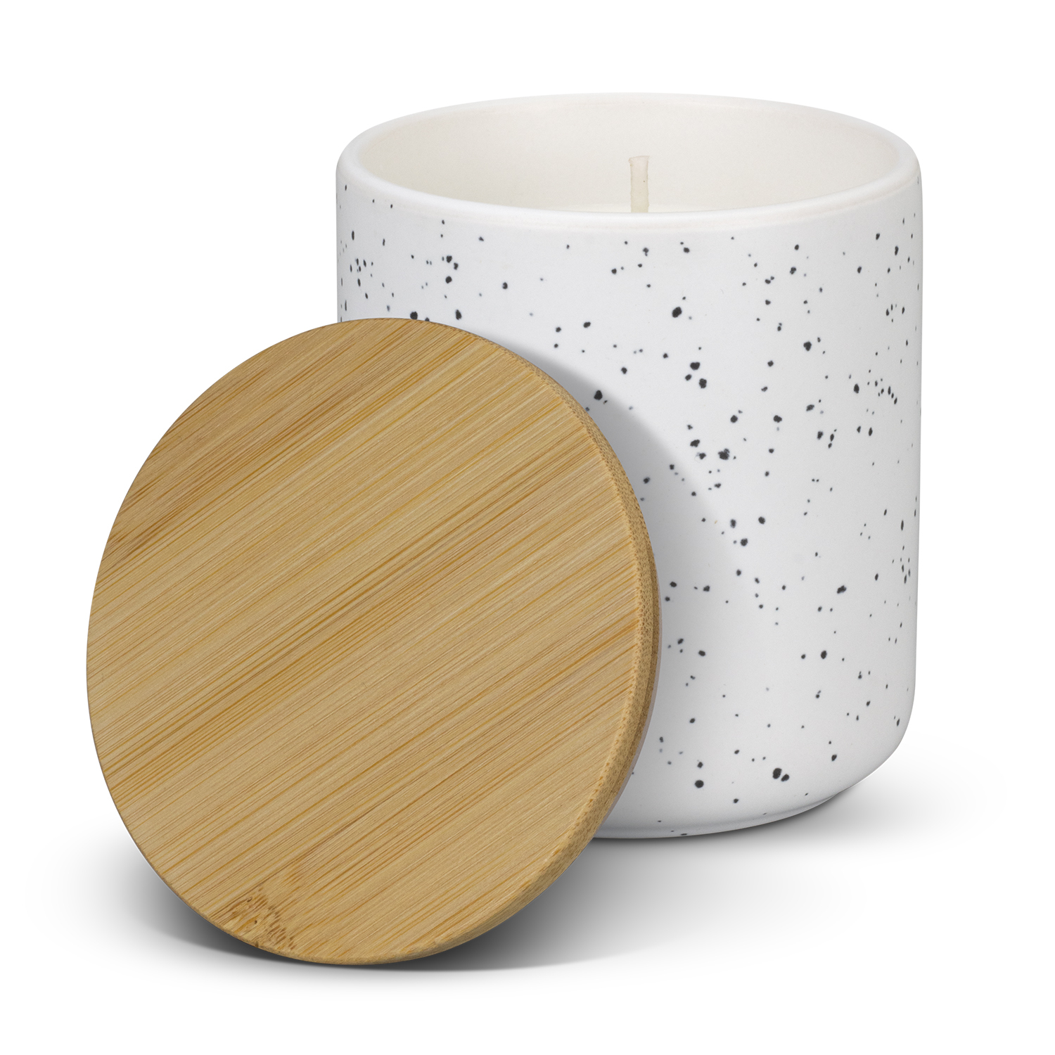 NATURA Candle with Bamboo Lid – Image 4