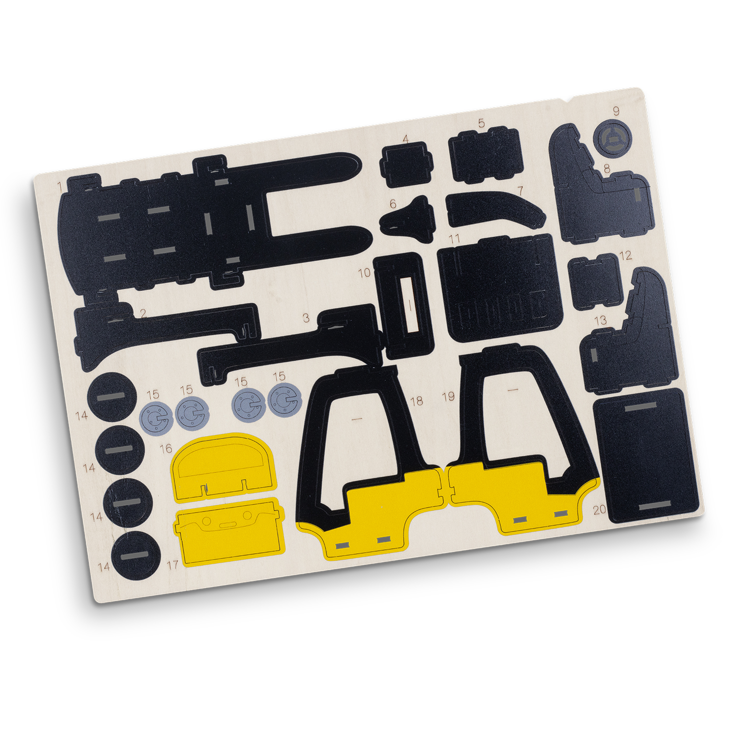 BRANDCRAFT Forklift Wooden Model – Image 6