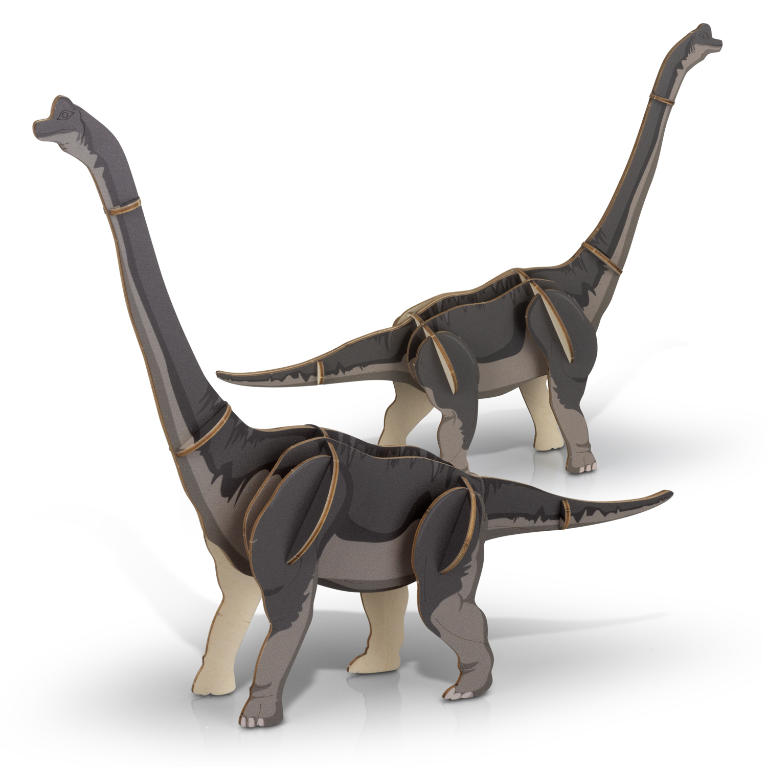 BRANDCRAFT Brachiosaurus Wooden Model – Image 7