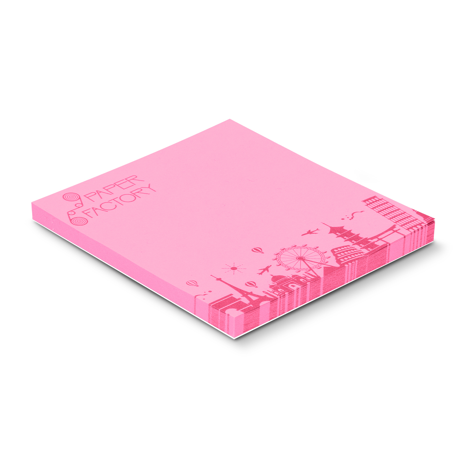 Coloured Sticky Pad 70 x 75mm - 50 Sheets – Image 1