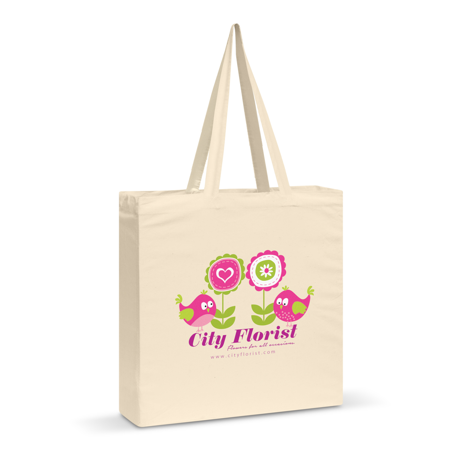 Carnaby Cotton Shoulder Tote – Image 2