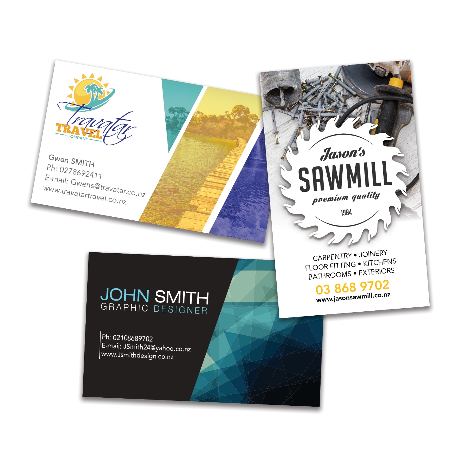 Full Colour Business Cards – Image 1