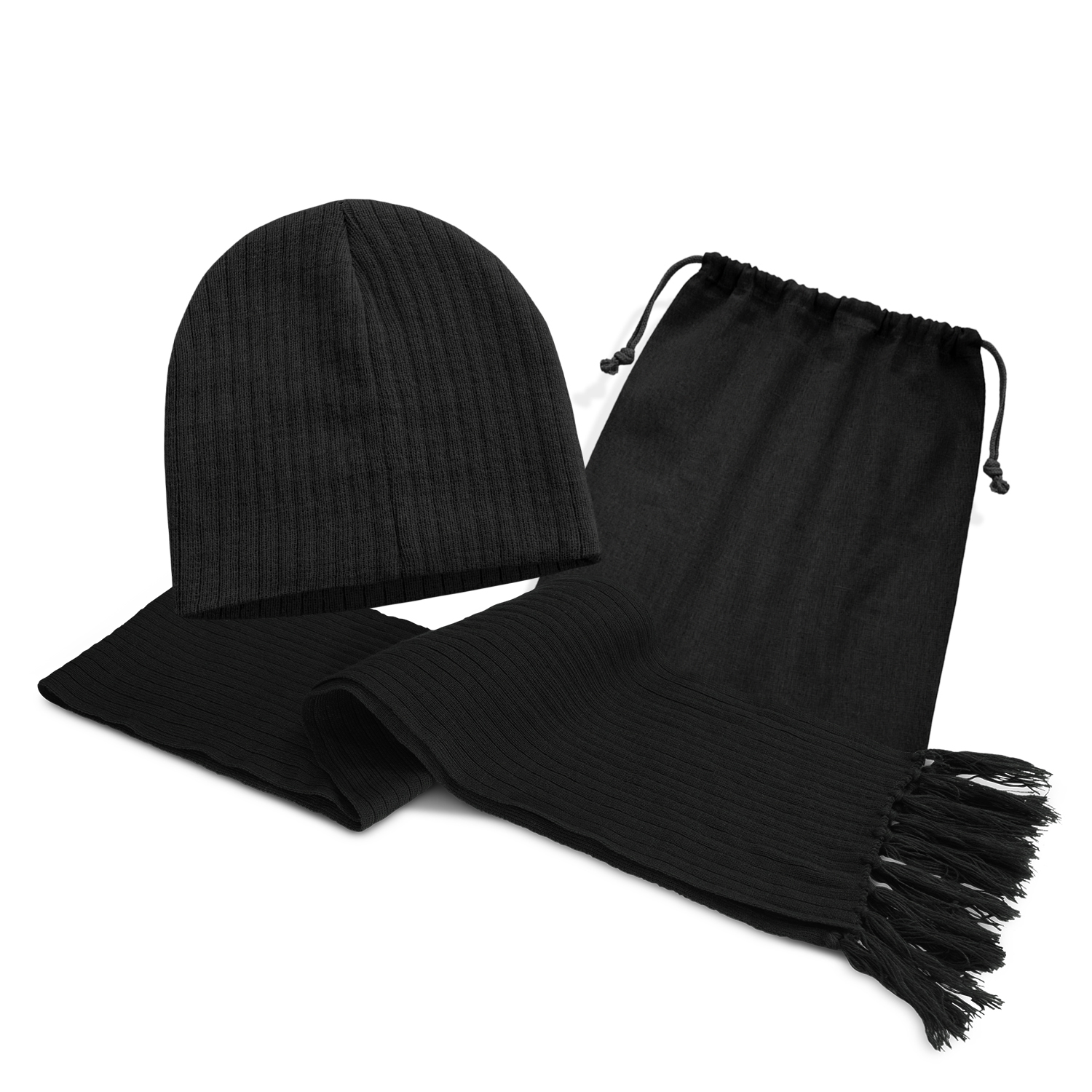 Nebraska Scarf and Beanie Set – Image 4