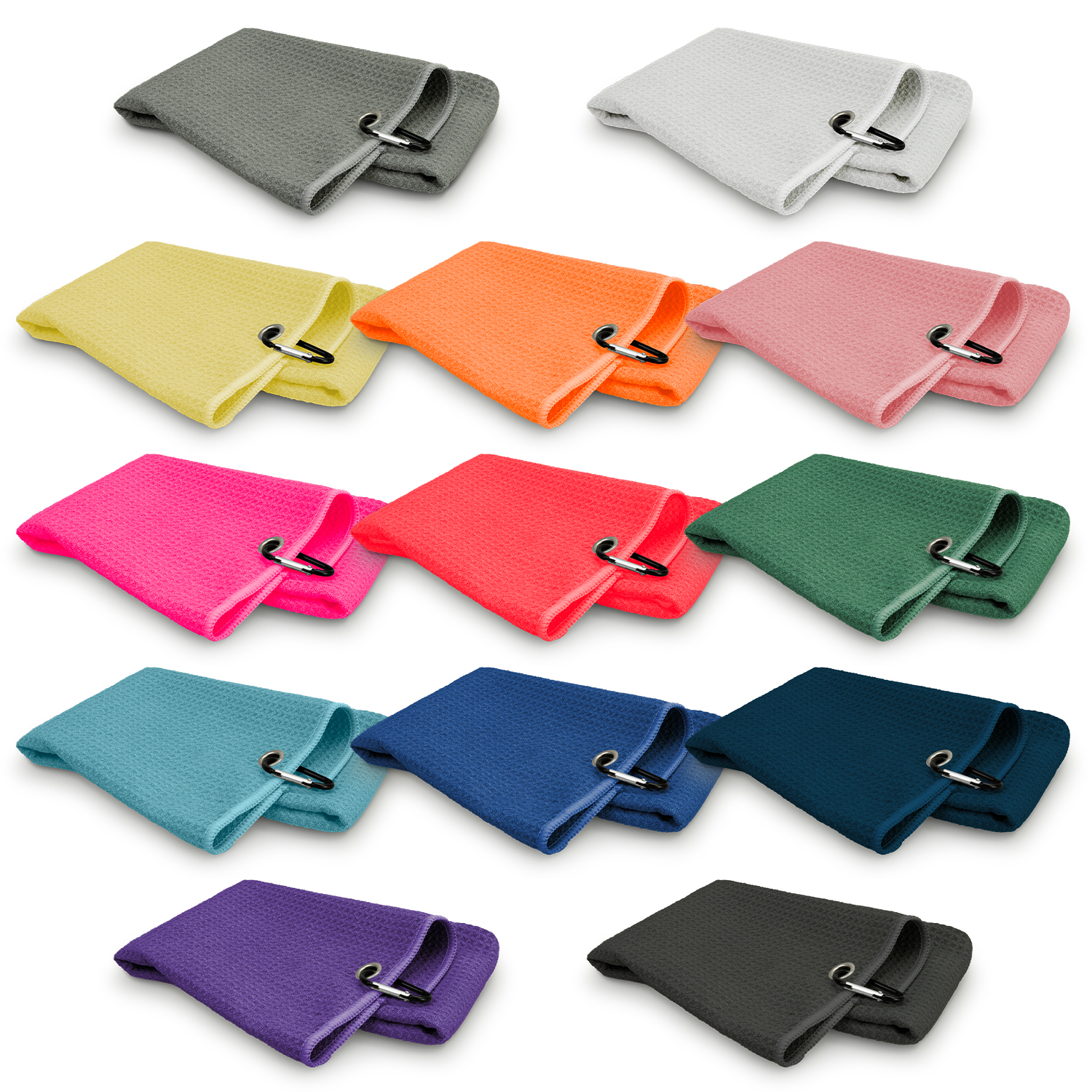 Waffle Golf Towel – Image 1