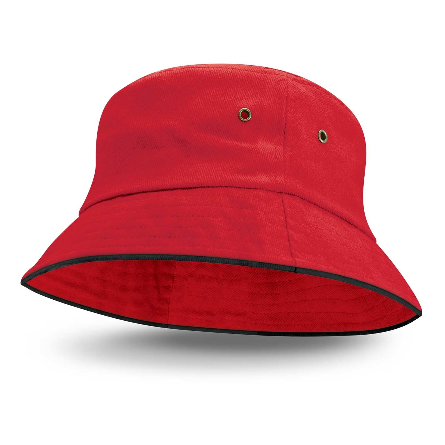 Bondi Bucket Hat - Black Sandwich Trim – Image 6