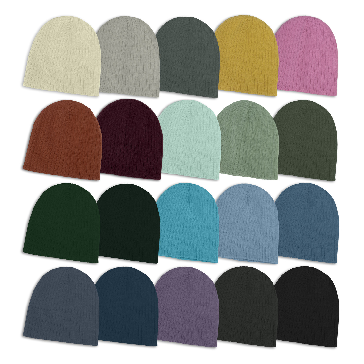 Nebraska Cable Knit Beanie – Image 1