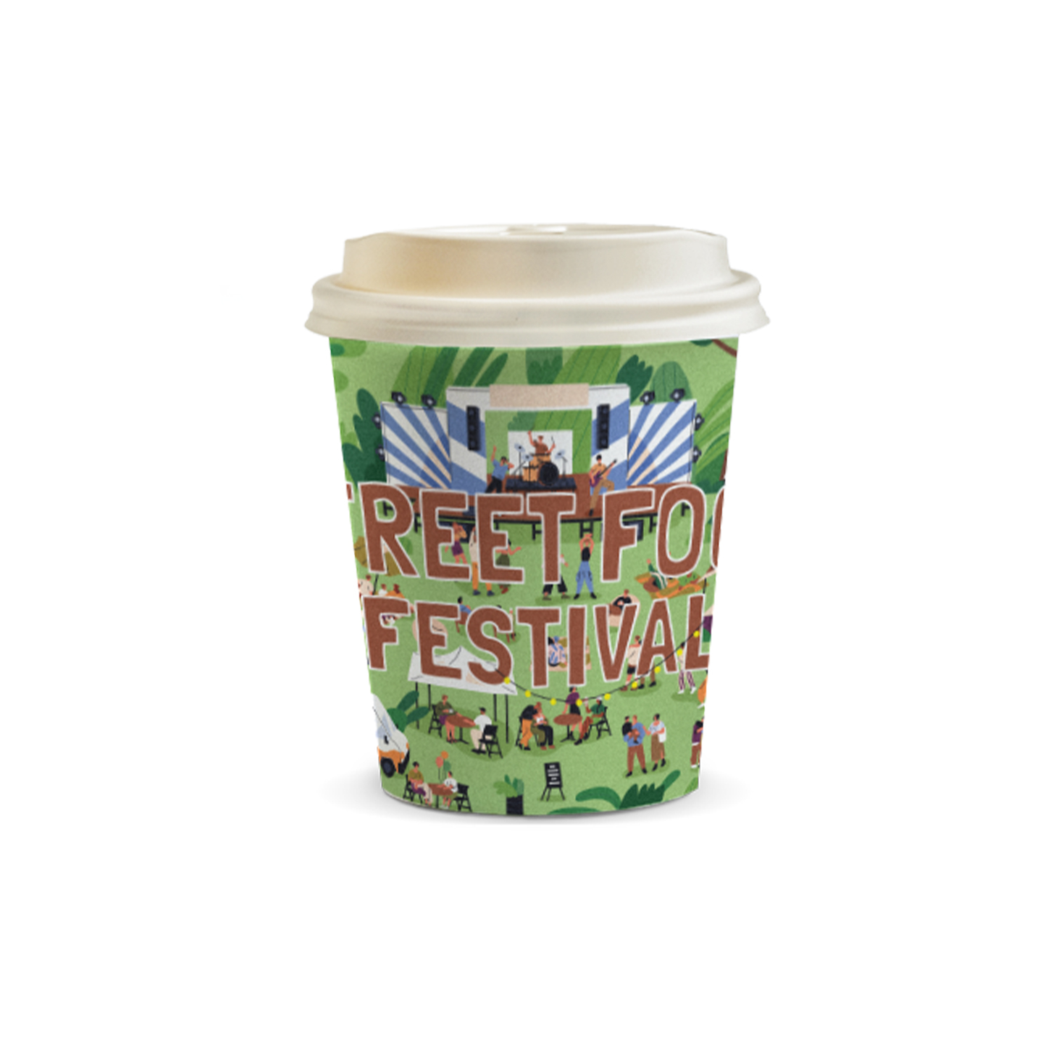 Compostable Paper Coffee Cup - 230ml – Image 2