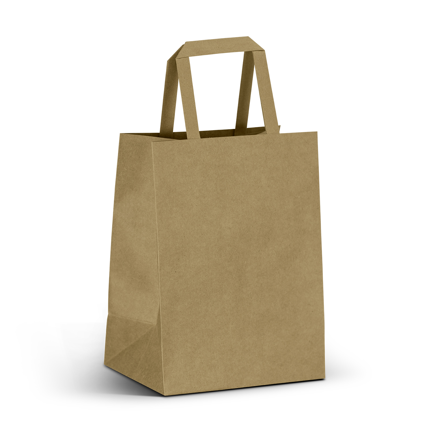 Medium Flat Handle Paper Bag Portrait – Image 6