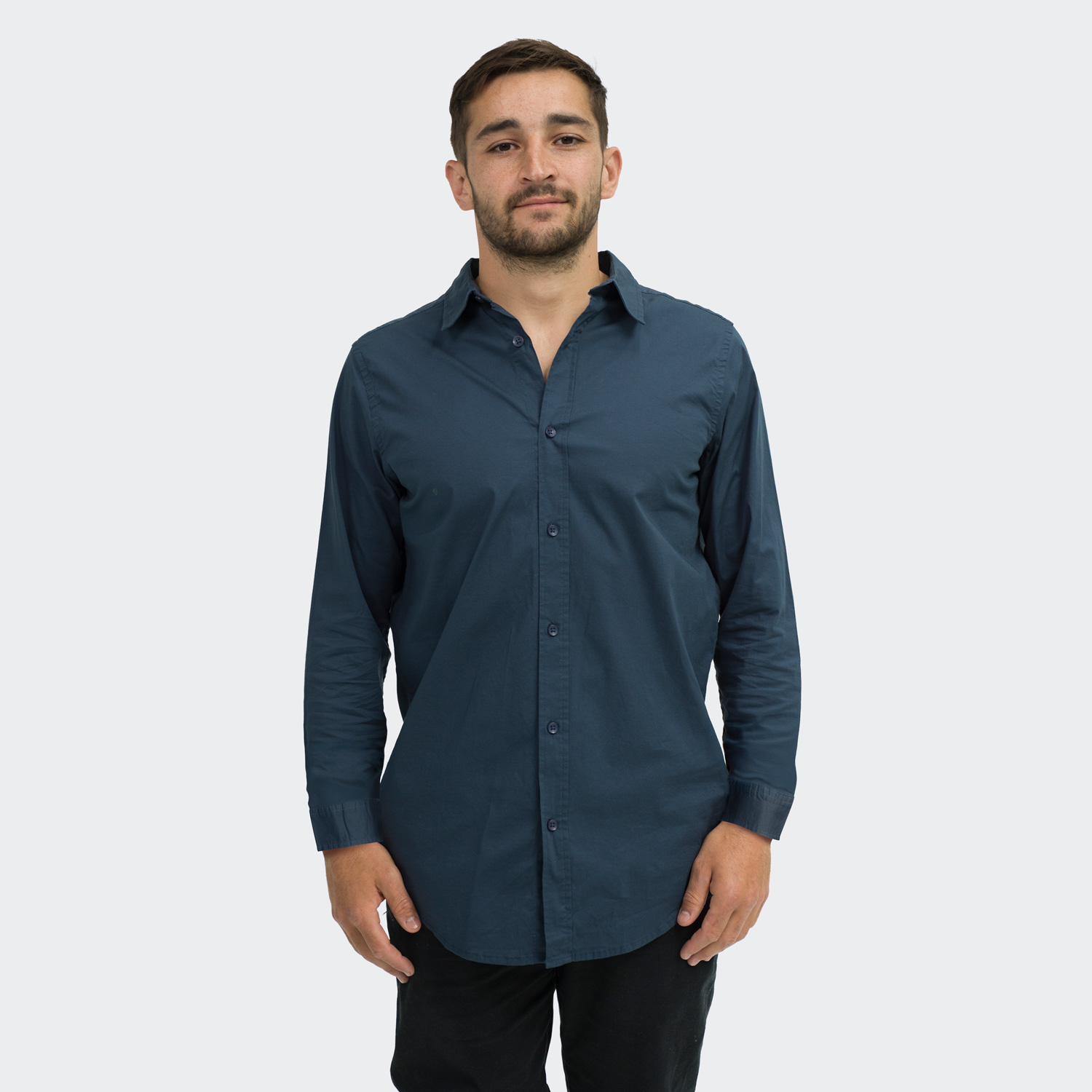 TRENDSWEAR Parker Men's Poplin Shirt – Image 3