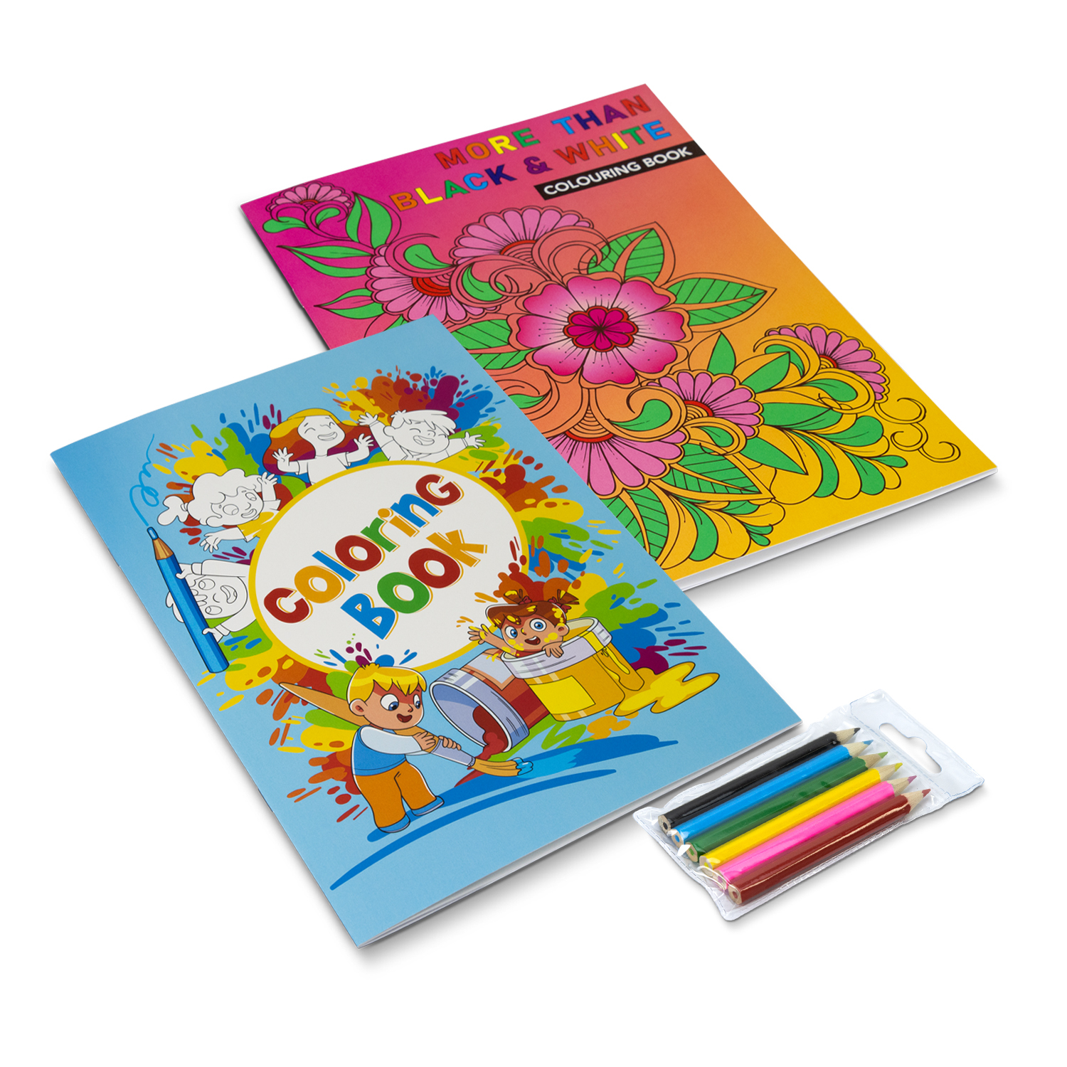 Custom Cover Colouring Book - A4 – Image 1