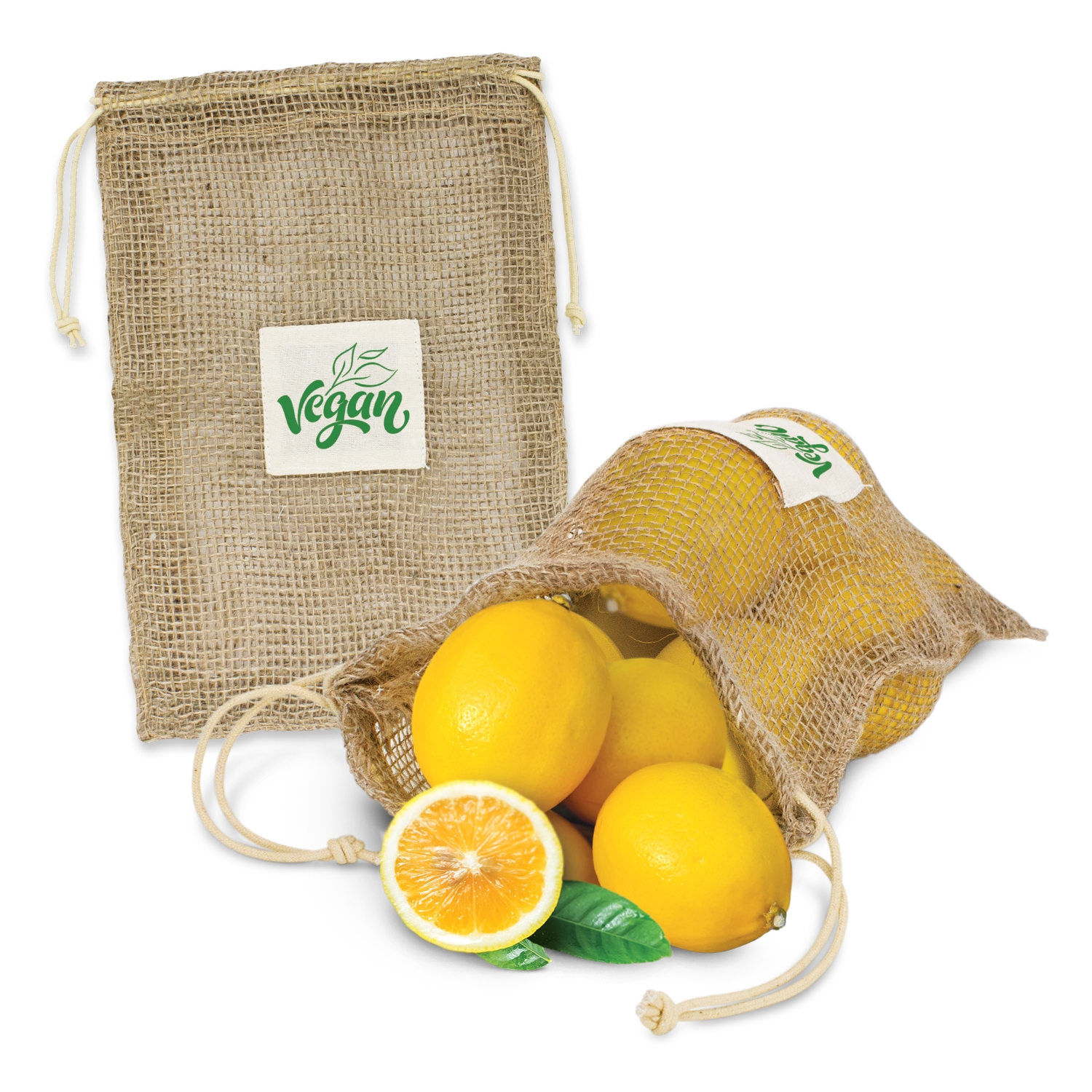 Jute Net Produce Bag – Image 1