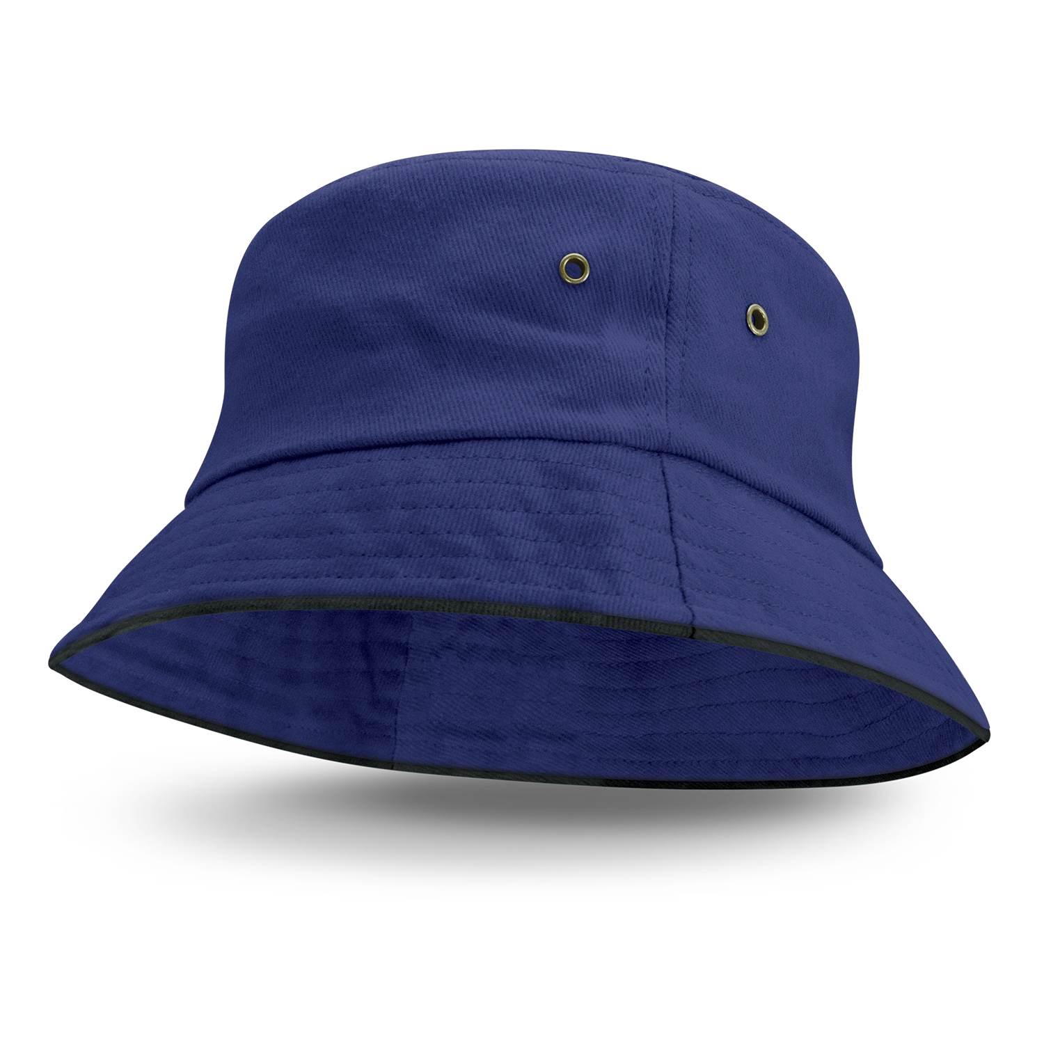 Bondi Bucket Hat - Black Sandwich Trim – Image 8