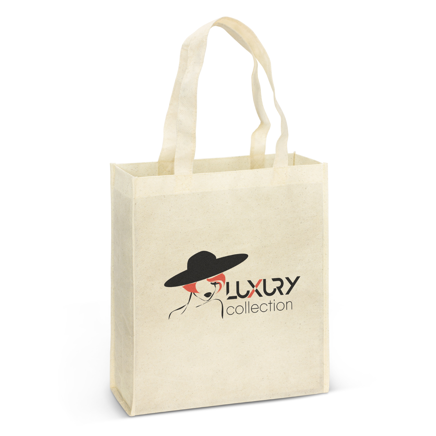 Kira A4 Natural Look Tote Bag – Image 1