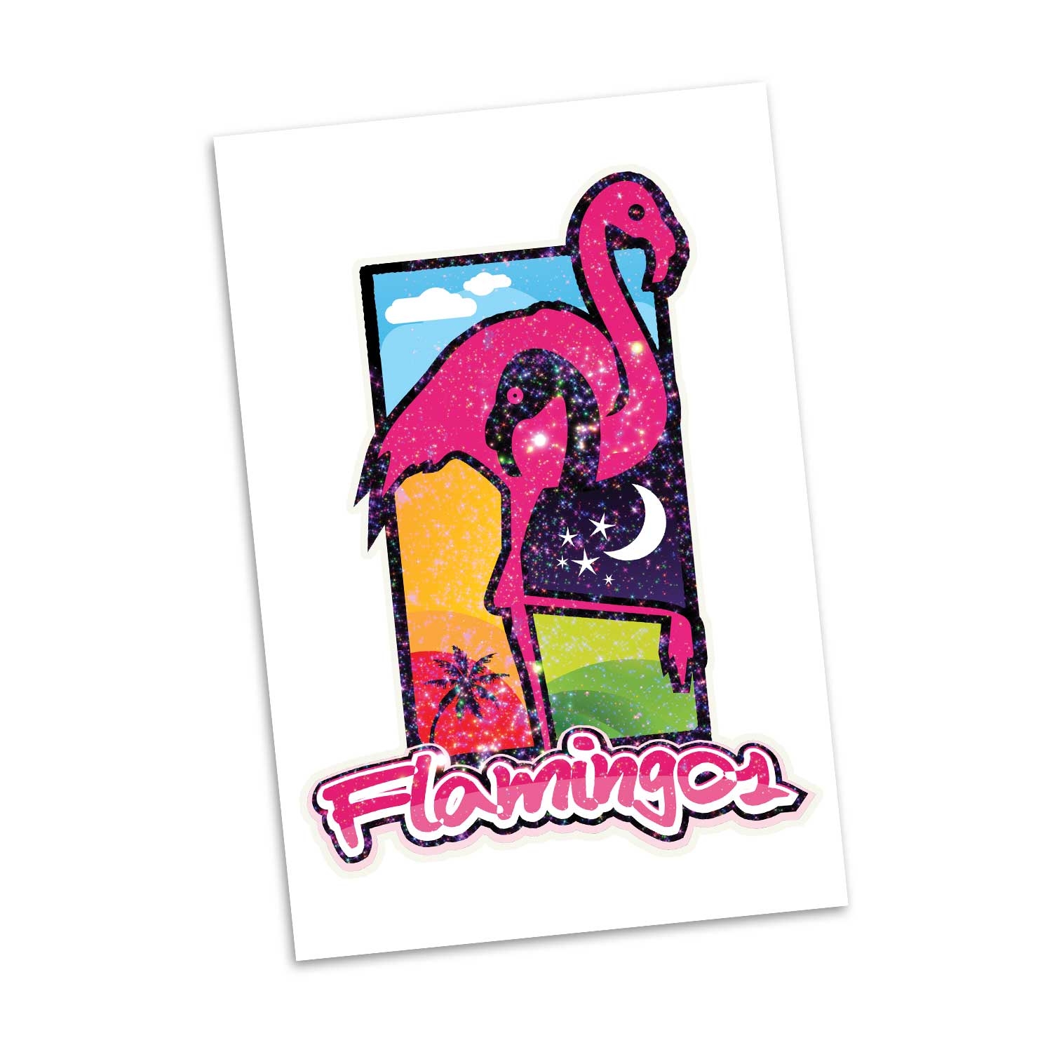 Temporary Tattoo Glitter - 51mm x 76mm – Image 1