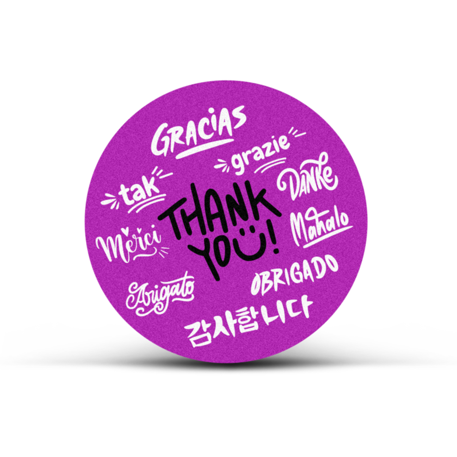 AD Labels 60mm - Circle – Image 1