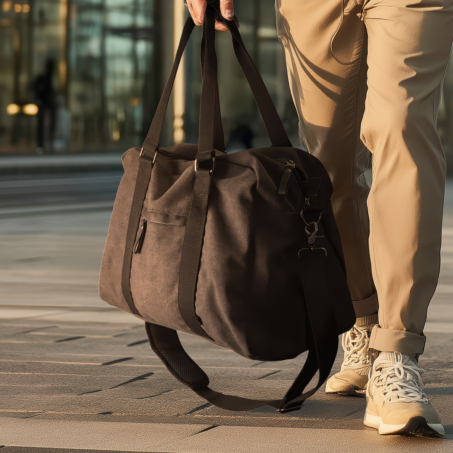 ARCHER Copenhagen Canvas Duffle Bag – Image 8