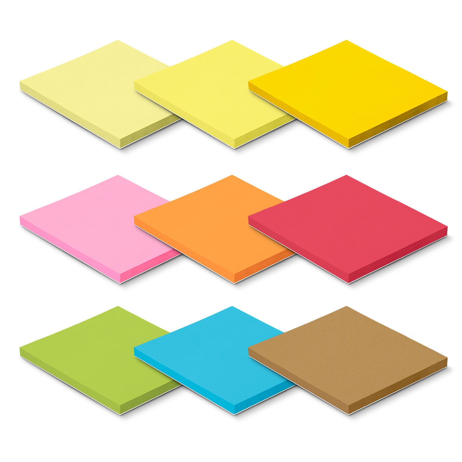 Coloured Sticky Pad 70 x 75mm - 50 Sheets – Image 4
