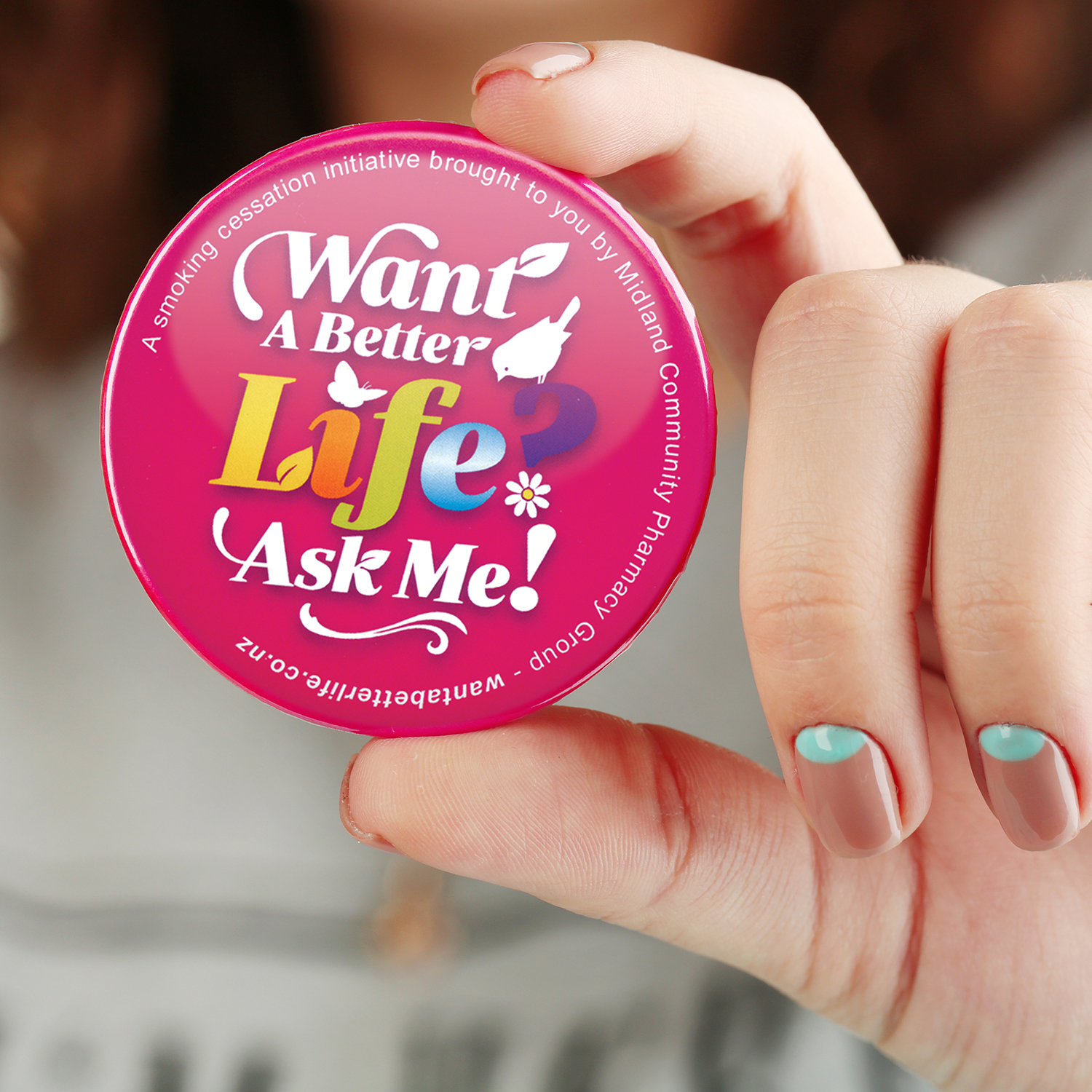Button Badge Round - 90mm – Image 2