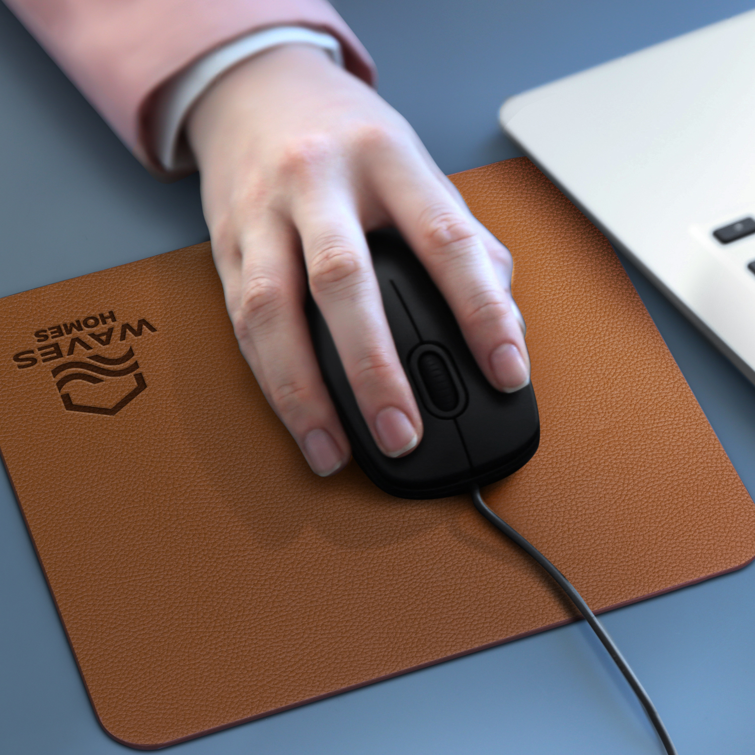 Leatherette Mouse Mat – Image 5