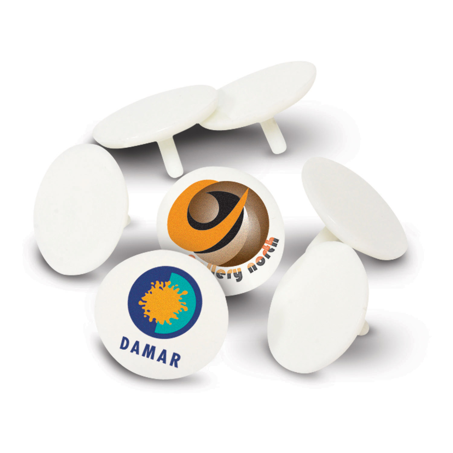 Plastic Golf Ball Marker – Image 1