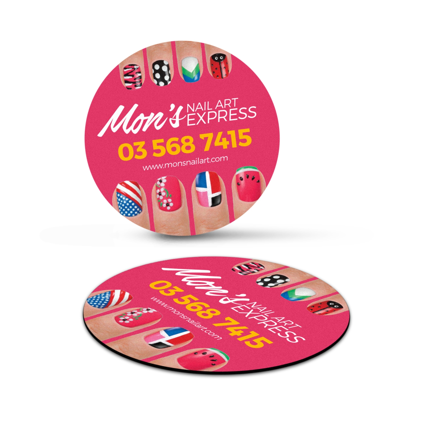 Fridge Magnet 70mm - Circle – Image 1
