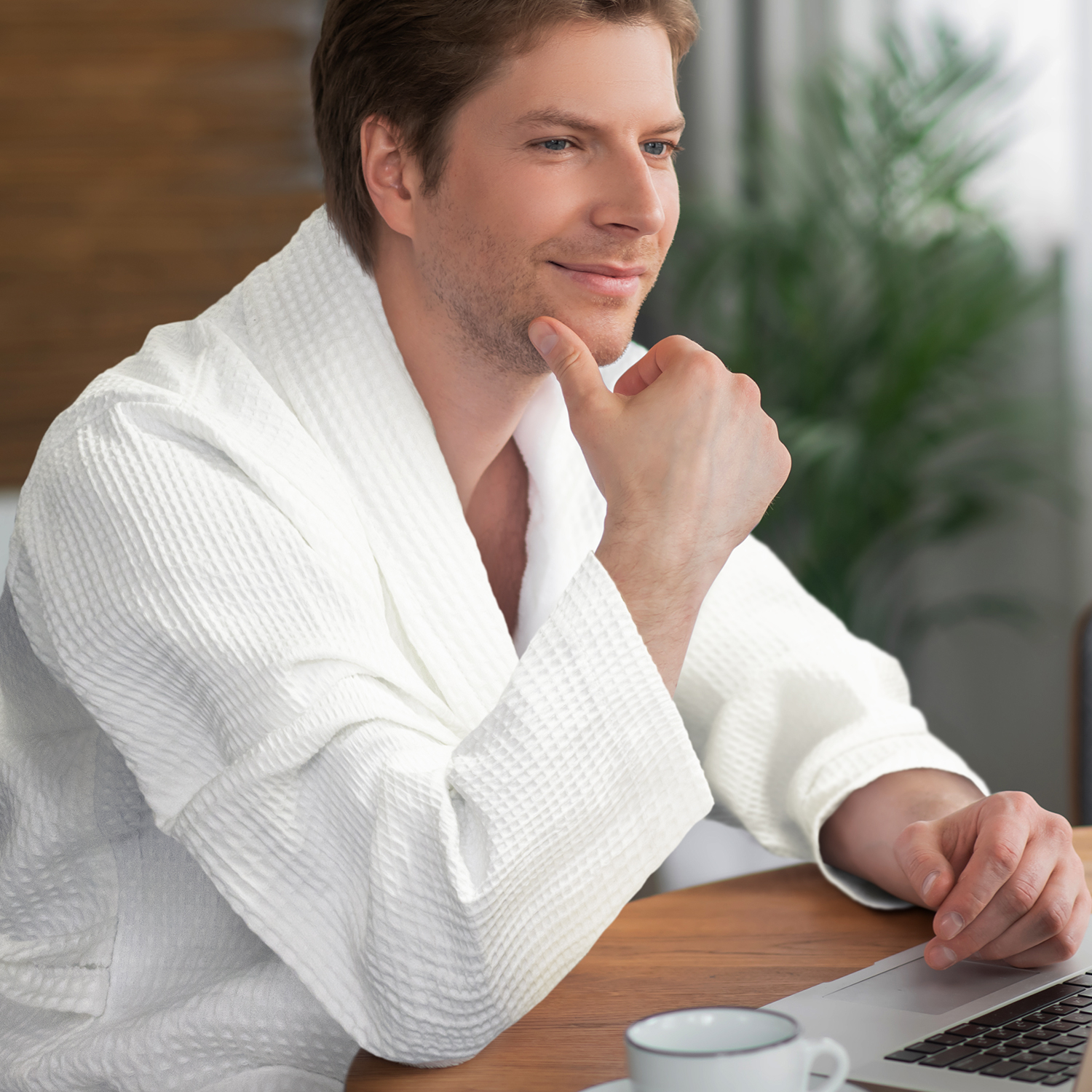 Rochester Waffle Bathrobe – Image 5