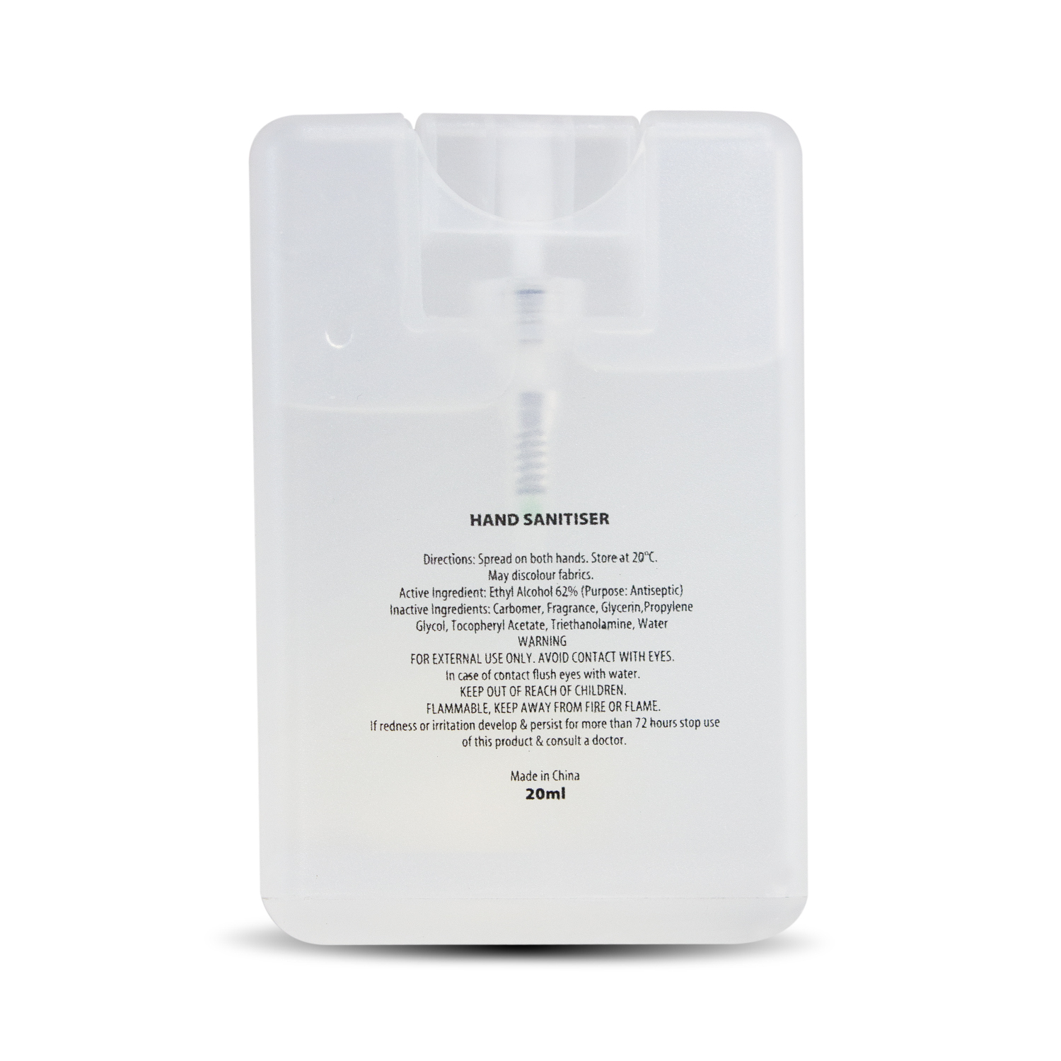 Hand Sanitiser Card – Image 3