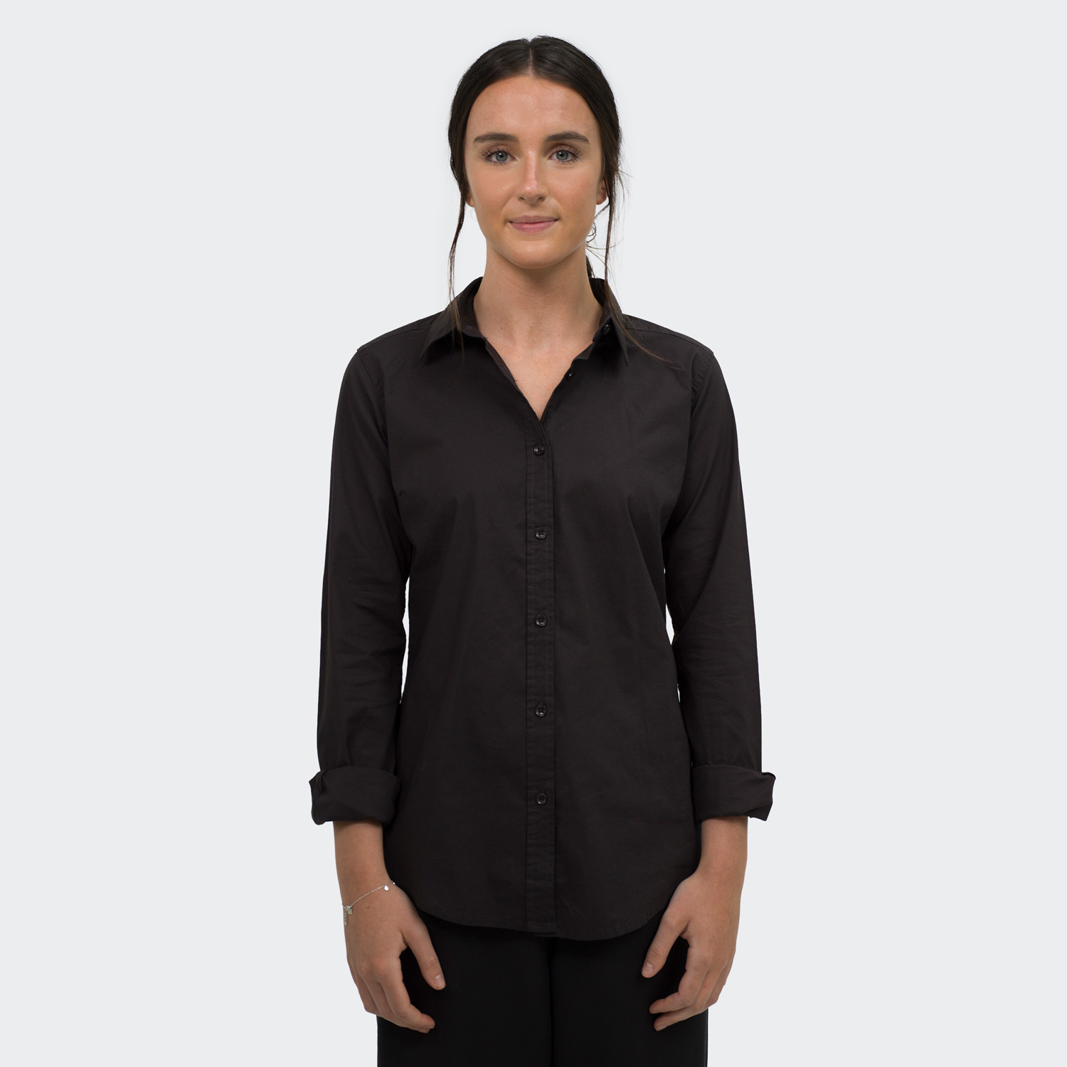 TRENDSWEAR Parker Women's Poplin Shirt – Image 3