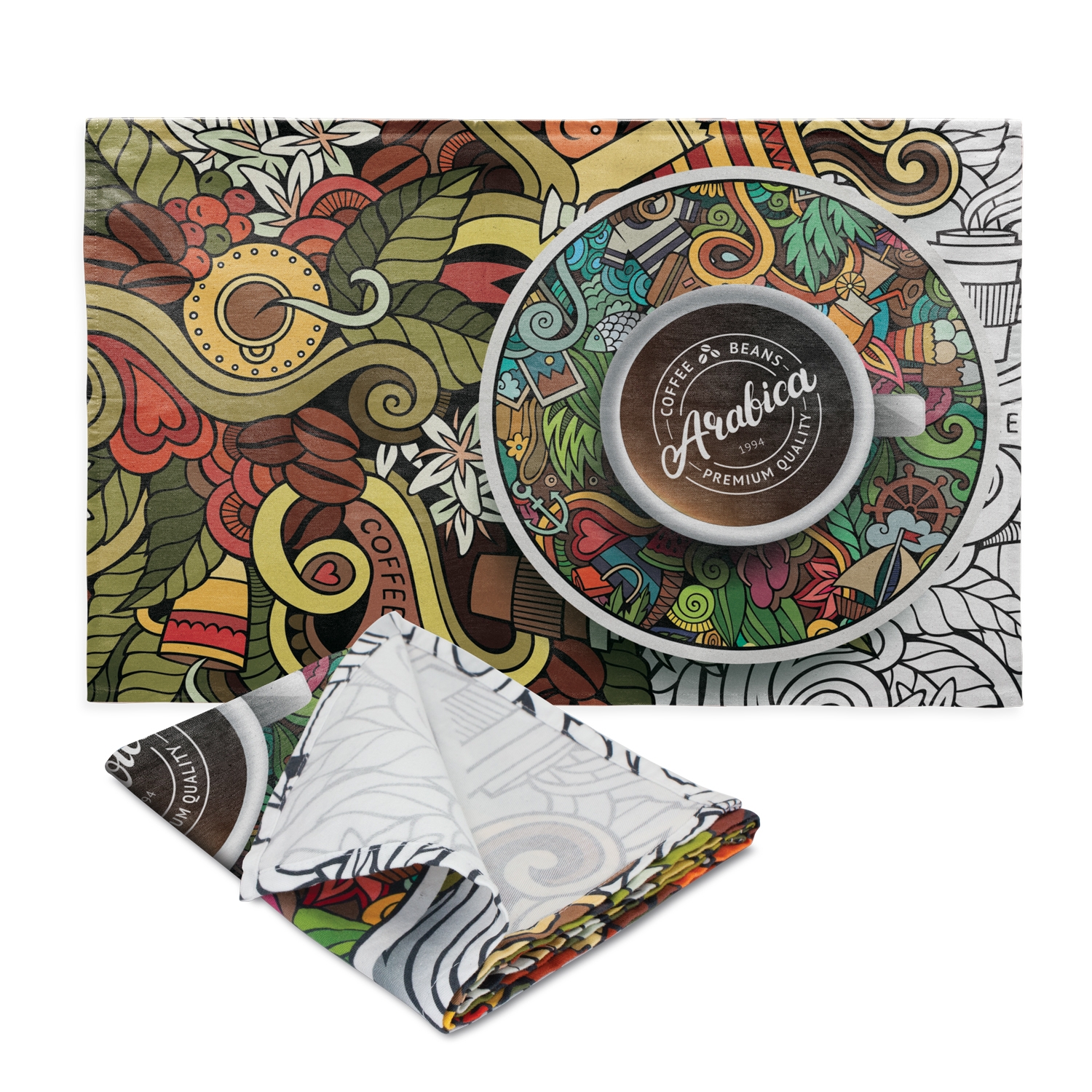 Bistro Cotton Tea Towel – Image 1