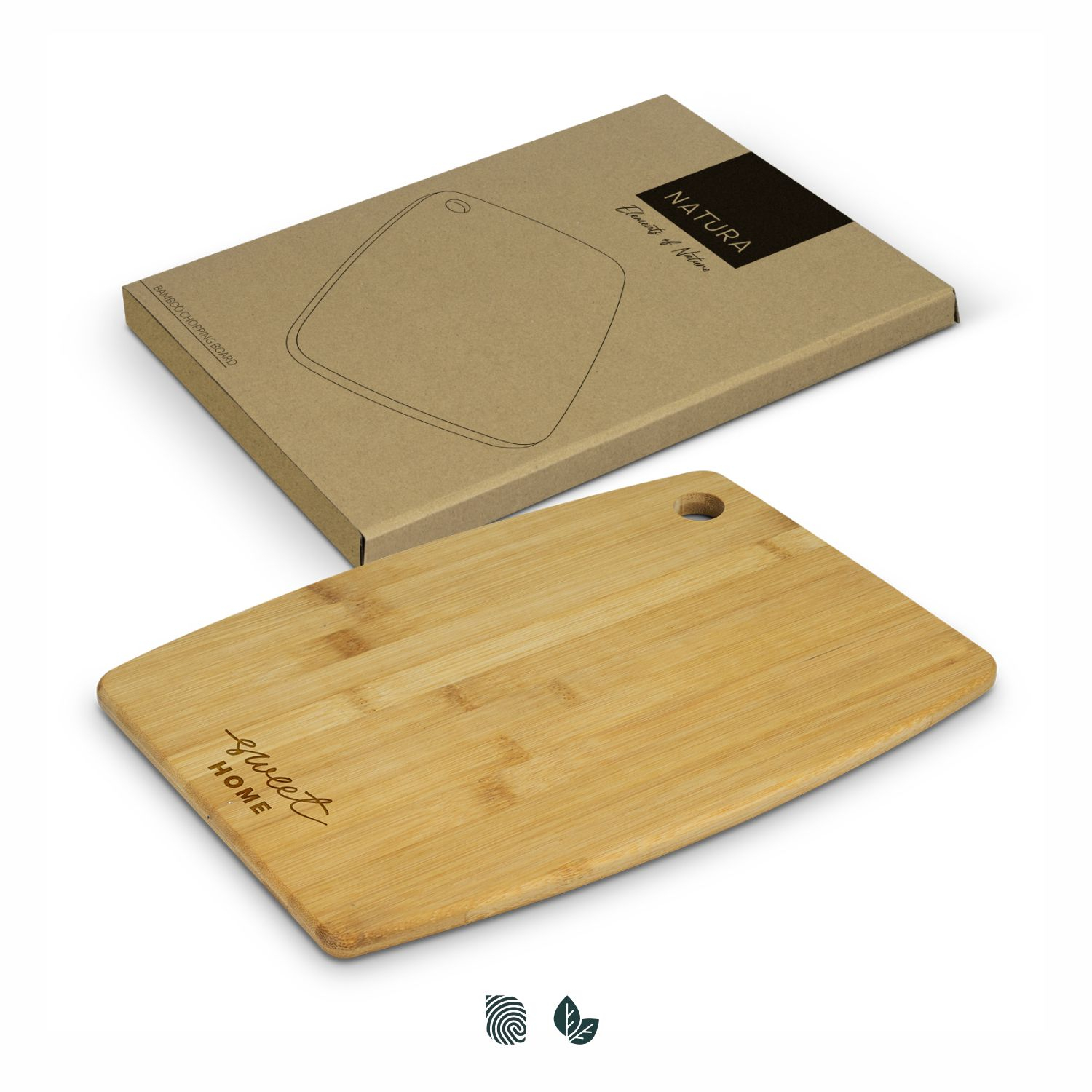 NATURA Bamboo Chopping Board – Image 1