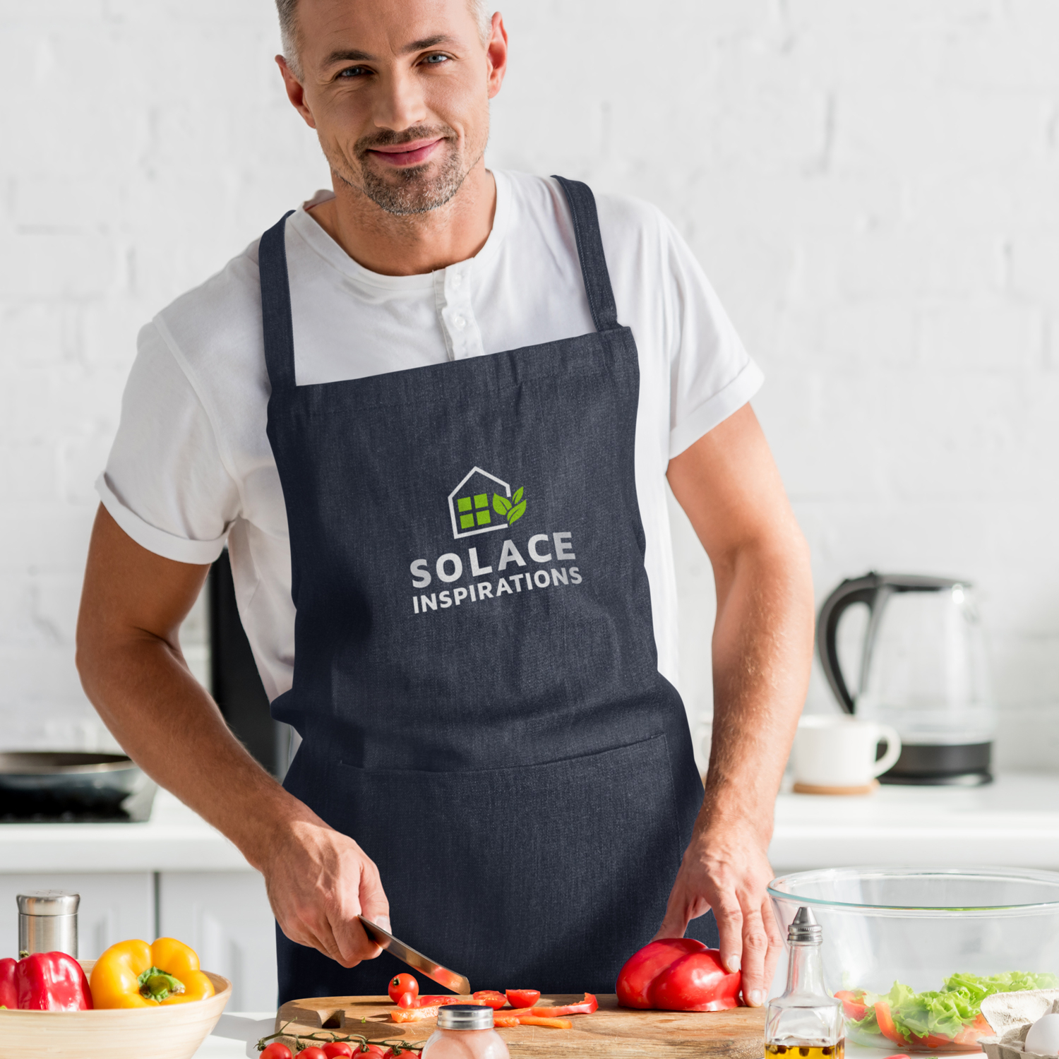 Carolina Denim Bib Apron – Image 4