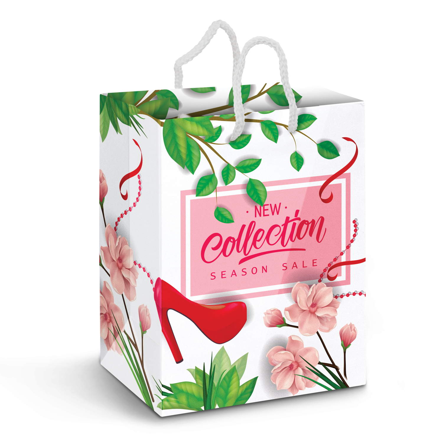 Large Laminated Paper Carry Bag - Full Colour – Image 1