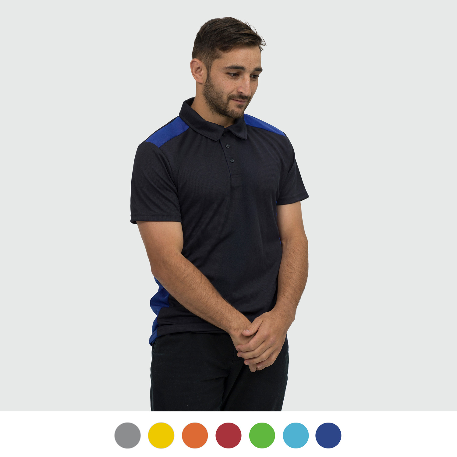 TRENDSWEAR Apex Mens Polo – Image 1