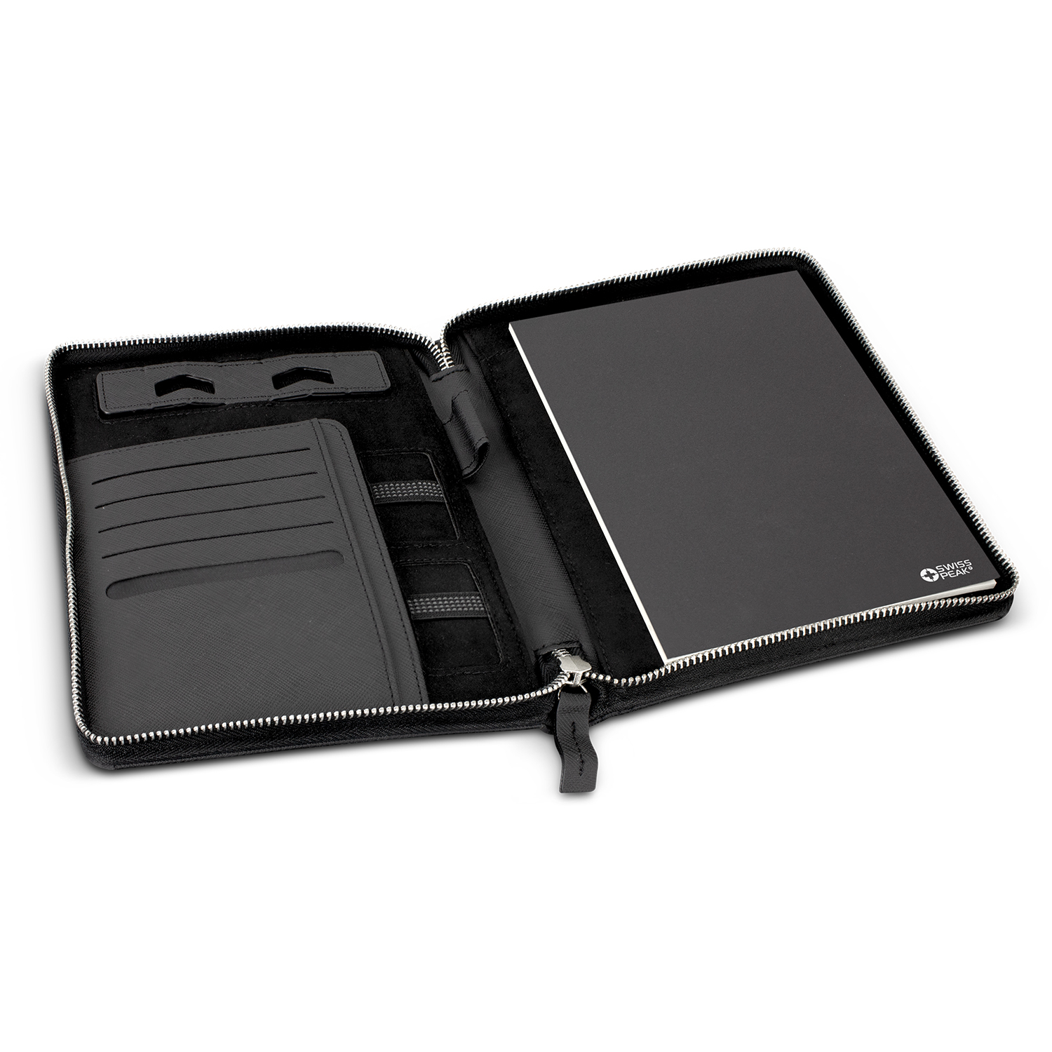 Swiss Peak Heritage A5 Portfolio with Zipper – Image 3