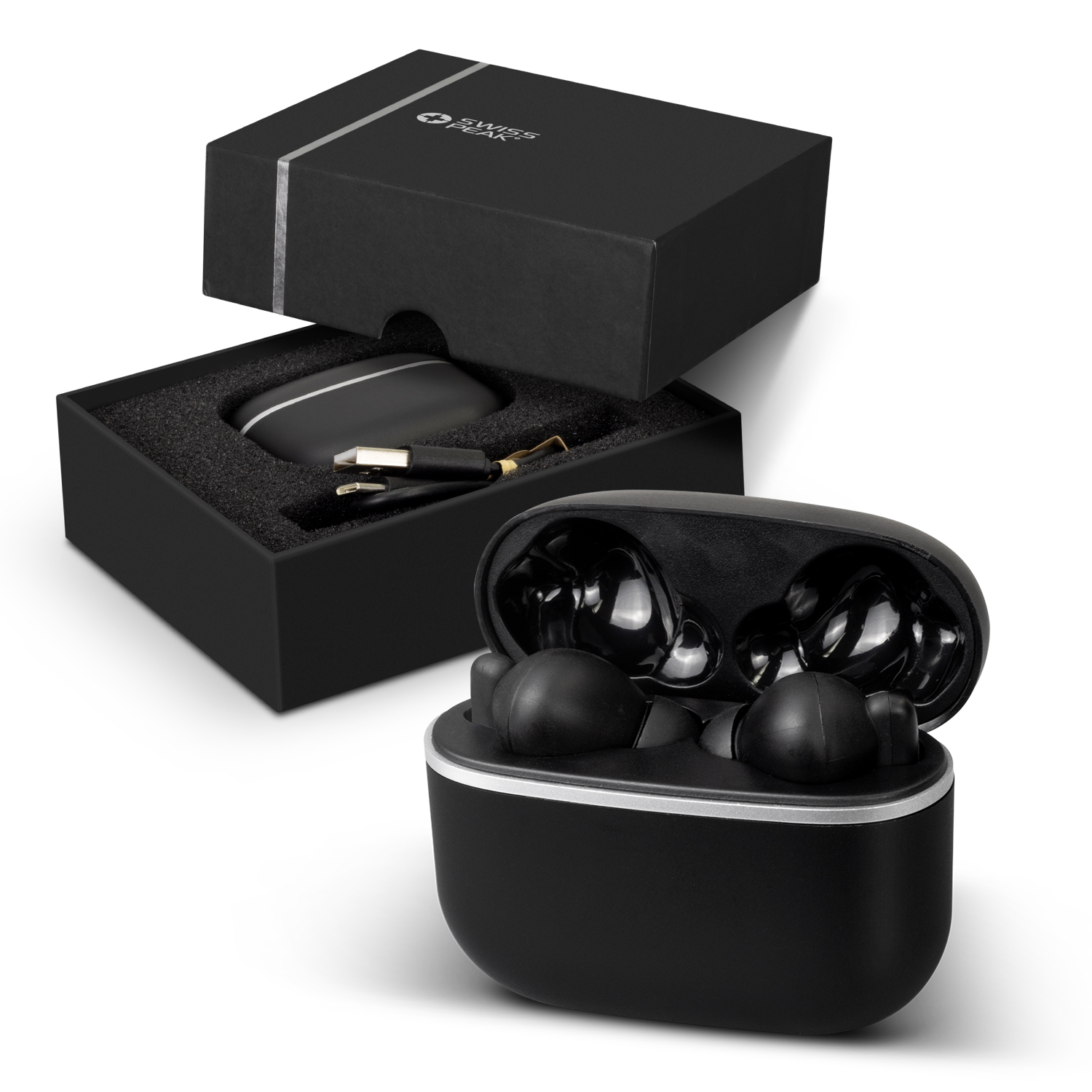 Swiss Peak TWS Earbuds 2.0 – Image 1