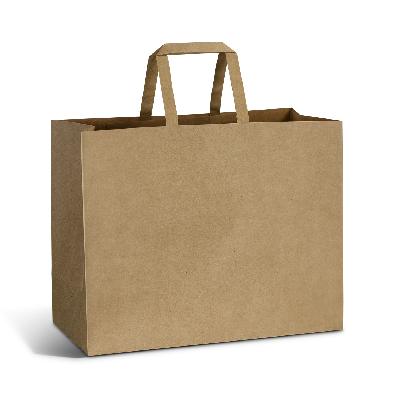 Large Flat Handle Paper Bag Landscape – Image 5