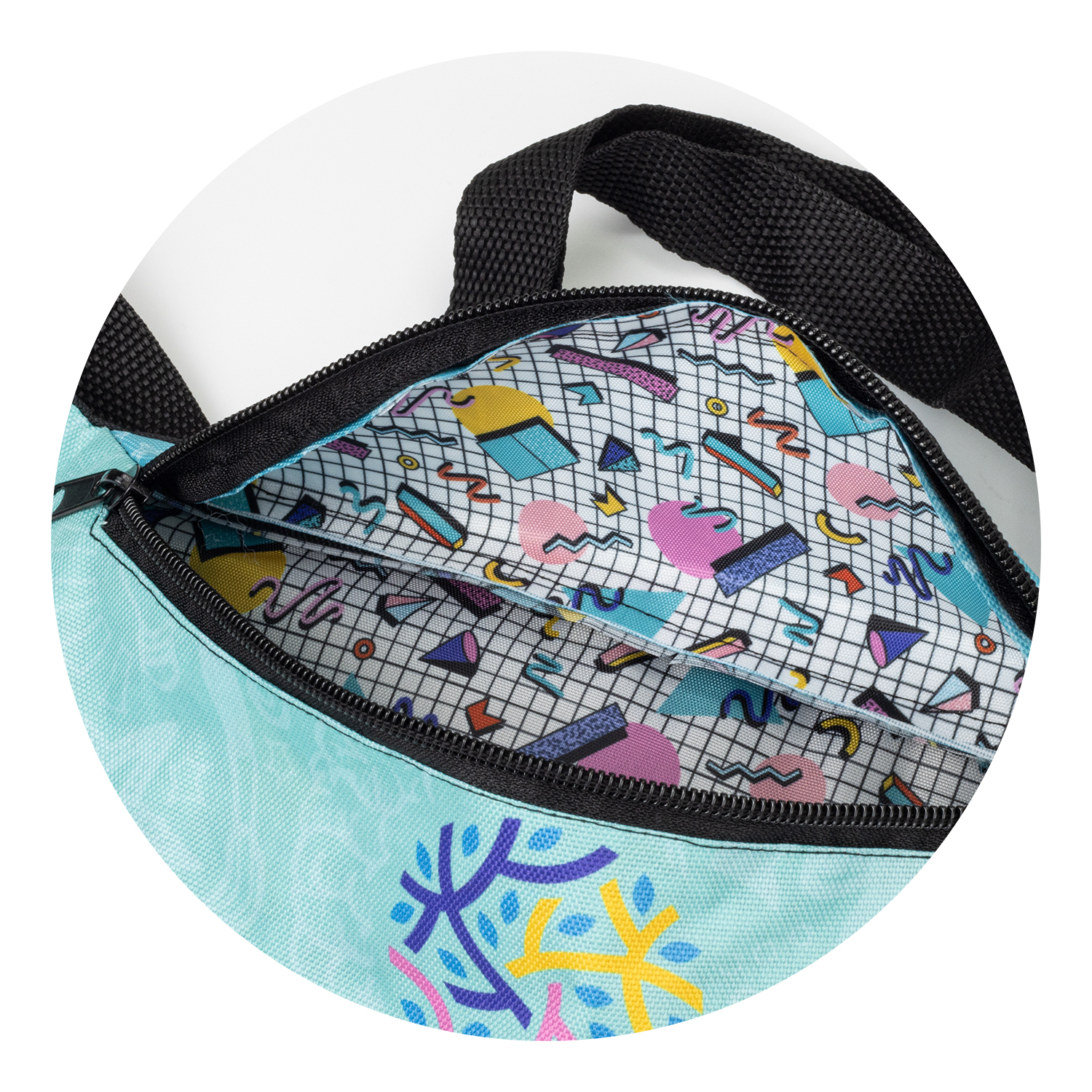 Glastonbury Belt Bag - Full Colour – Image 2