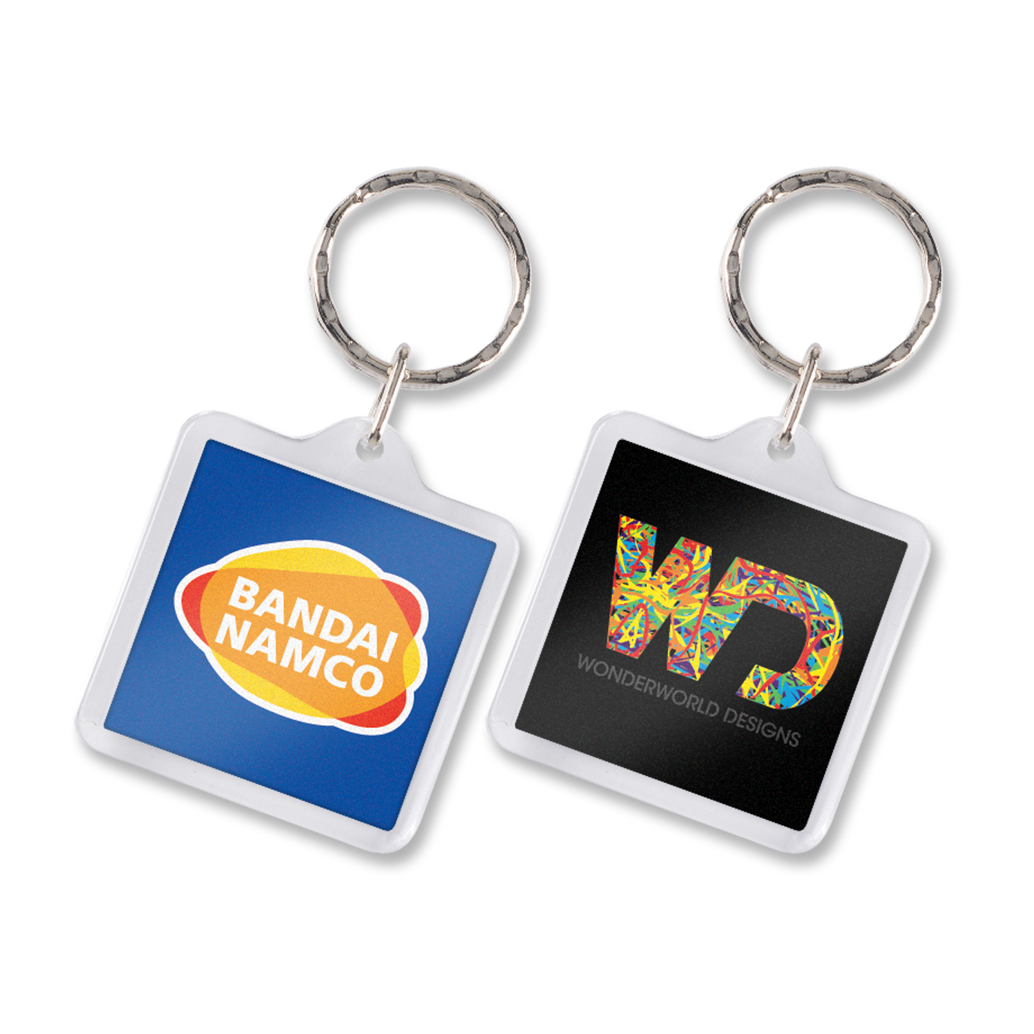 Lens Key Ring - Square – Image 1