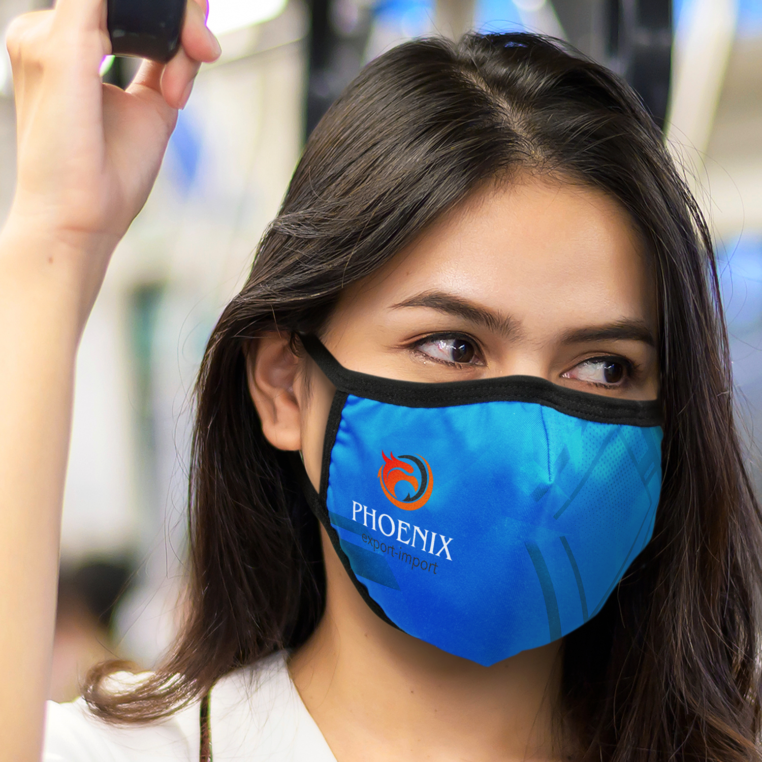 Full Colour Reusable Face Mask Premium - Indent – Image 4