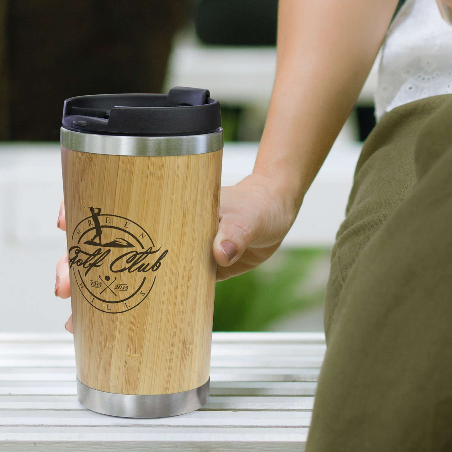 Bamboo Double Wall Cup – Image 5