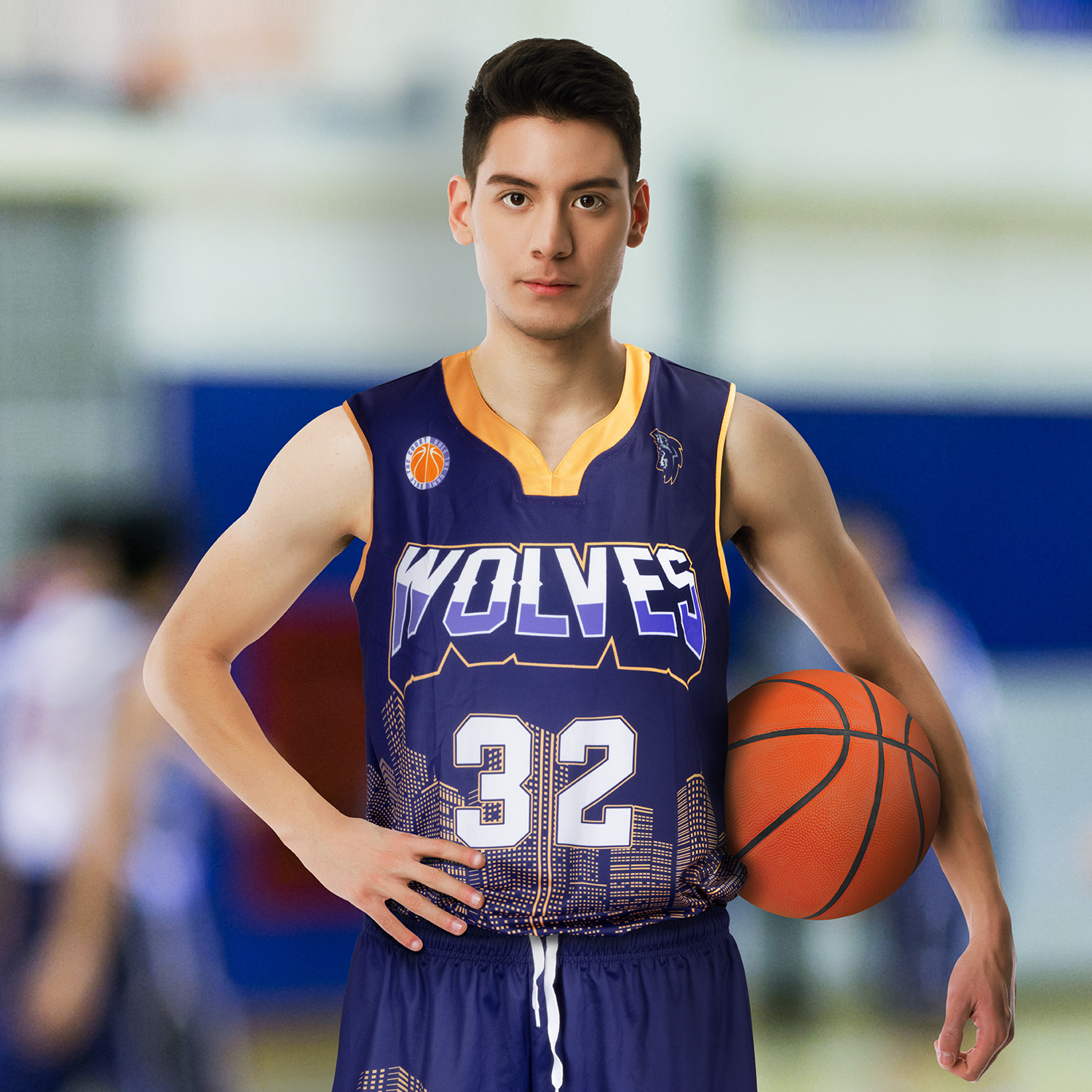 Custom Mens Basketball Top – Image 4