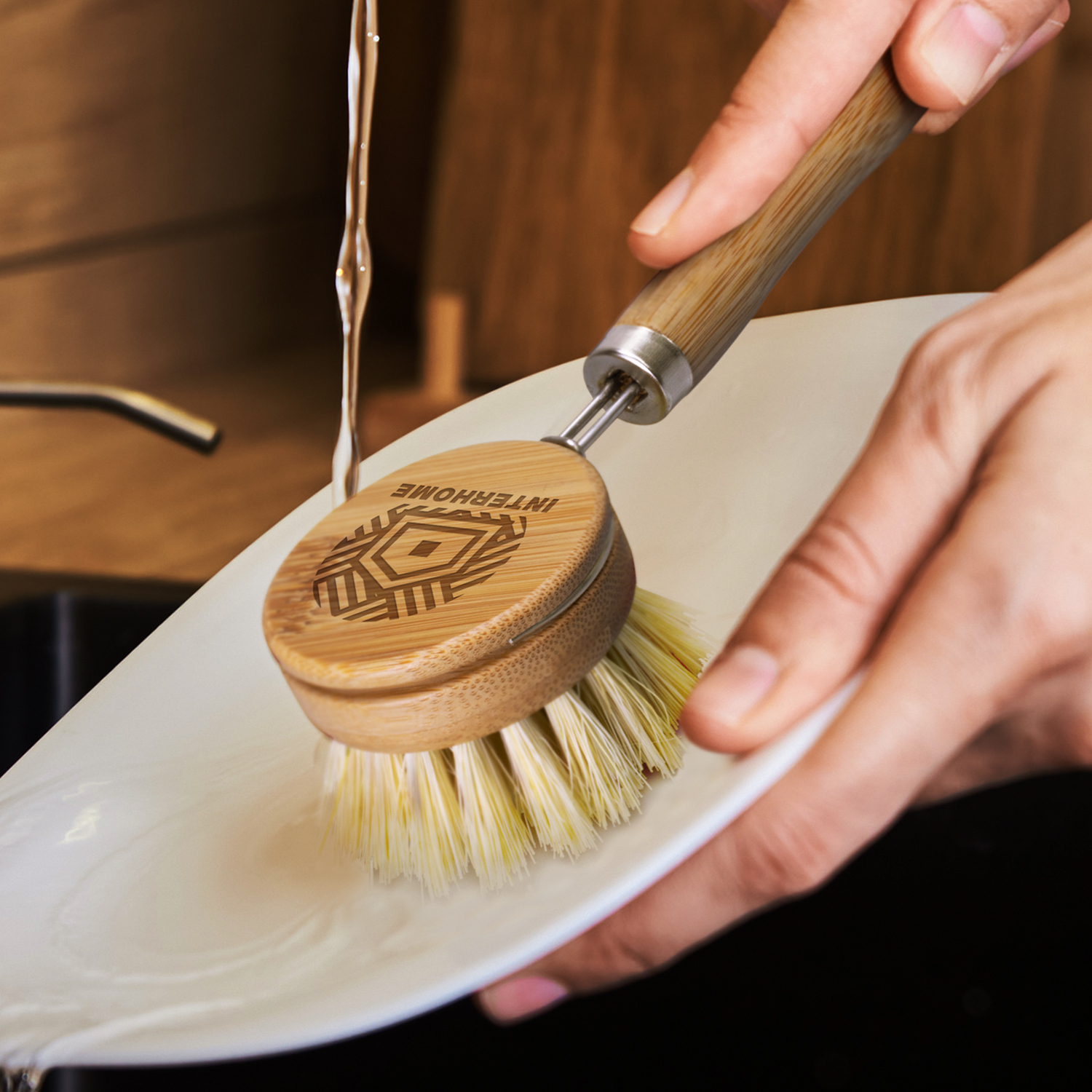 Bamboo Dish Brush – Image 4
