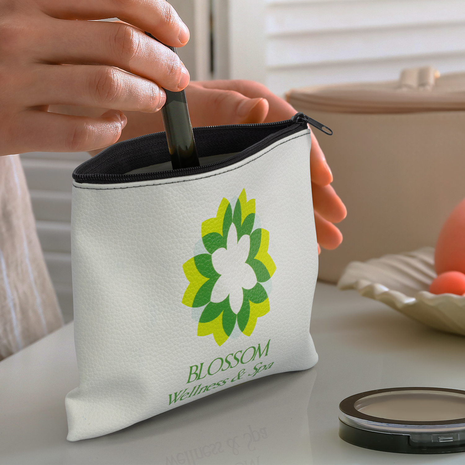 Flora Cosmetic Bag - Small – Image 3