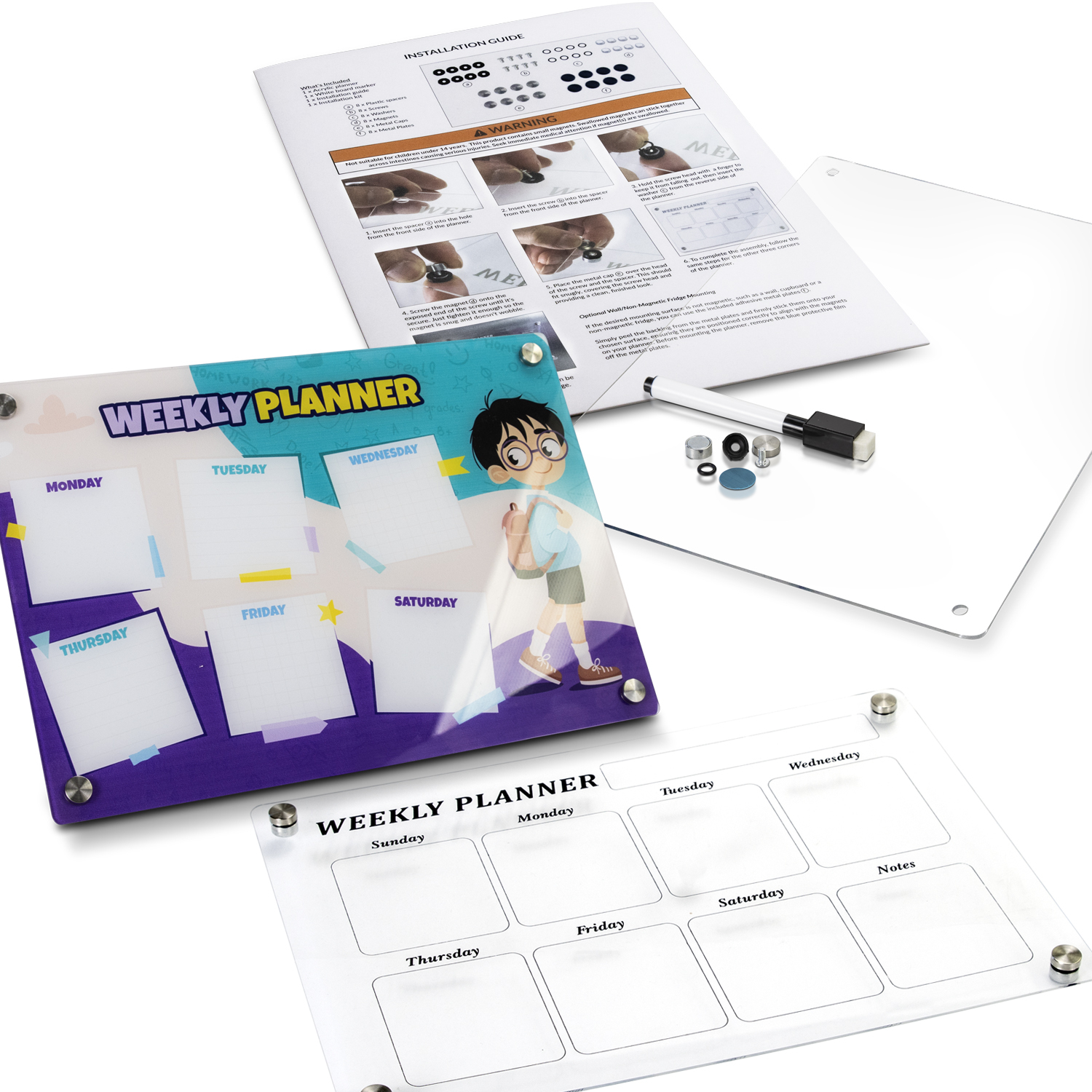 Magnetic Fridge Planner – Image 1