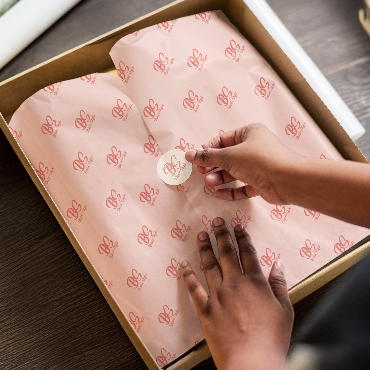 Custom Tissue Paper with Envelope - Colour – Image 4