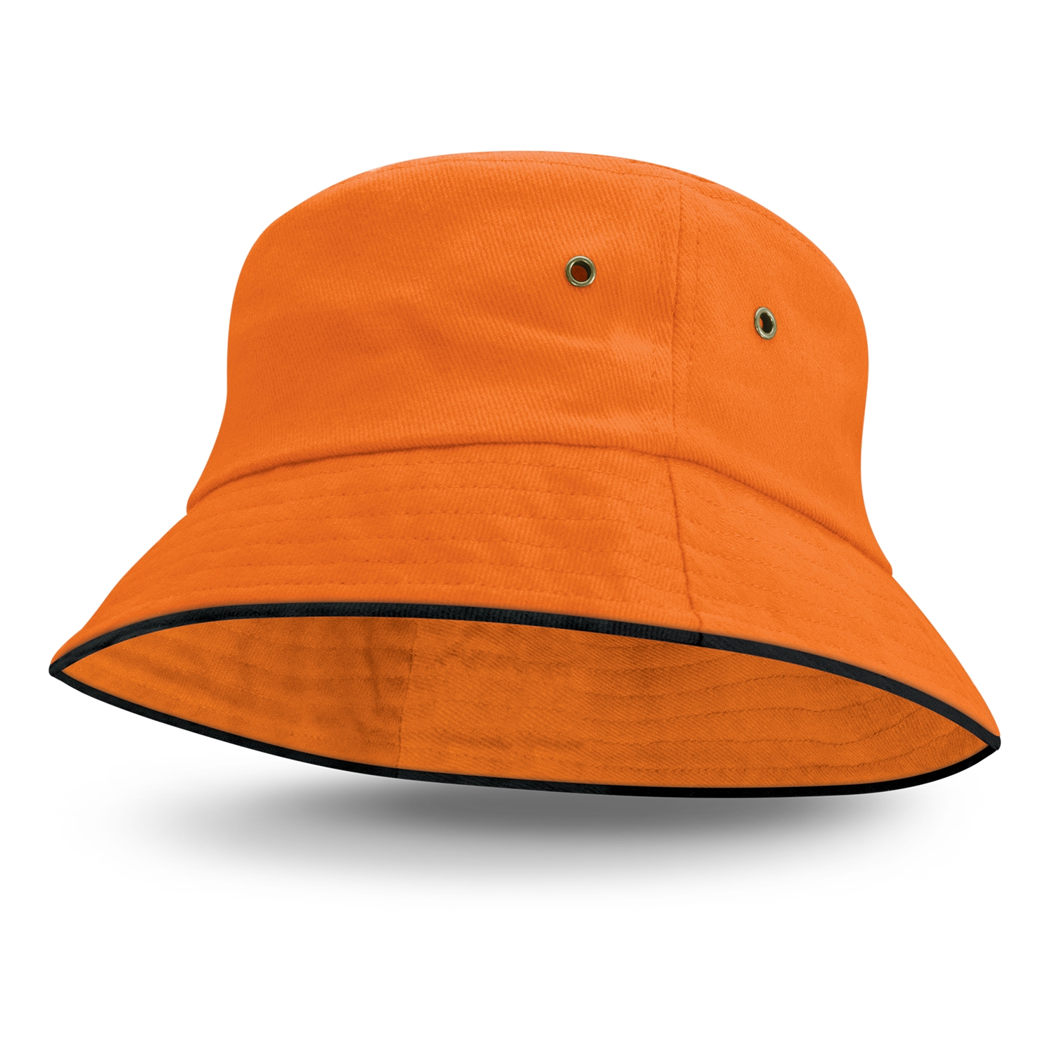 Bondi Bucket Hat - Black Sandwich Trim – Image 5